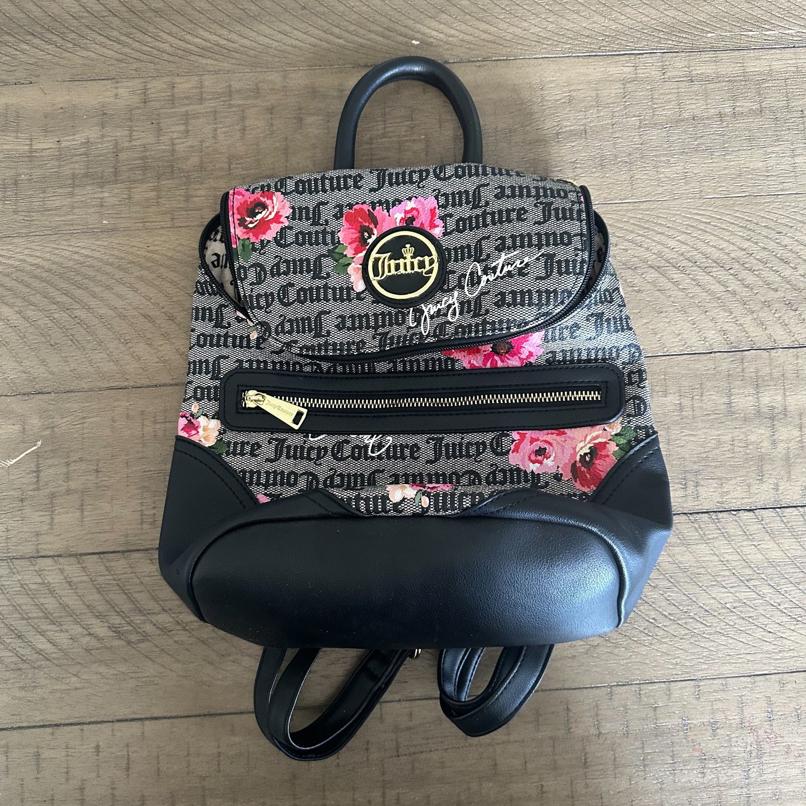 Juicy Couture Juicy Couture backpack purse gothic floral Y2K 