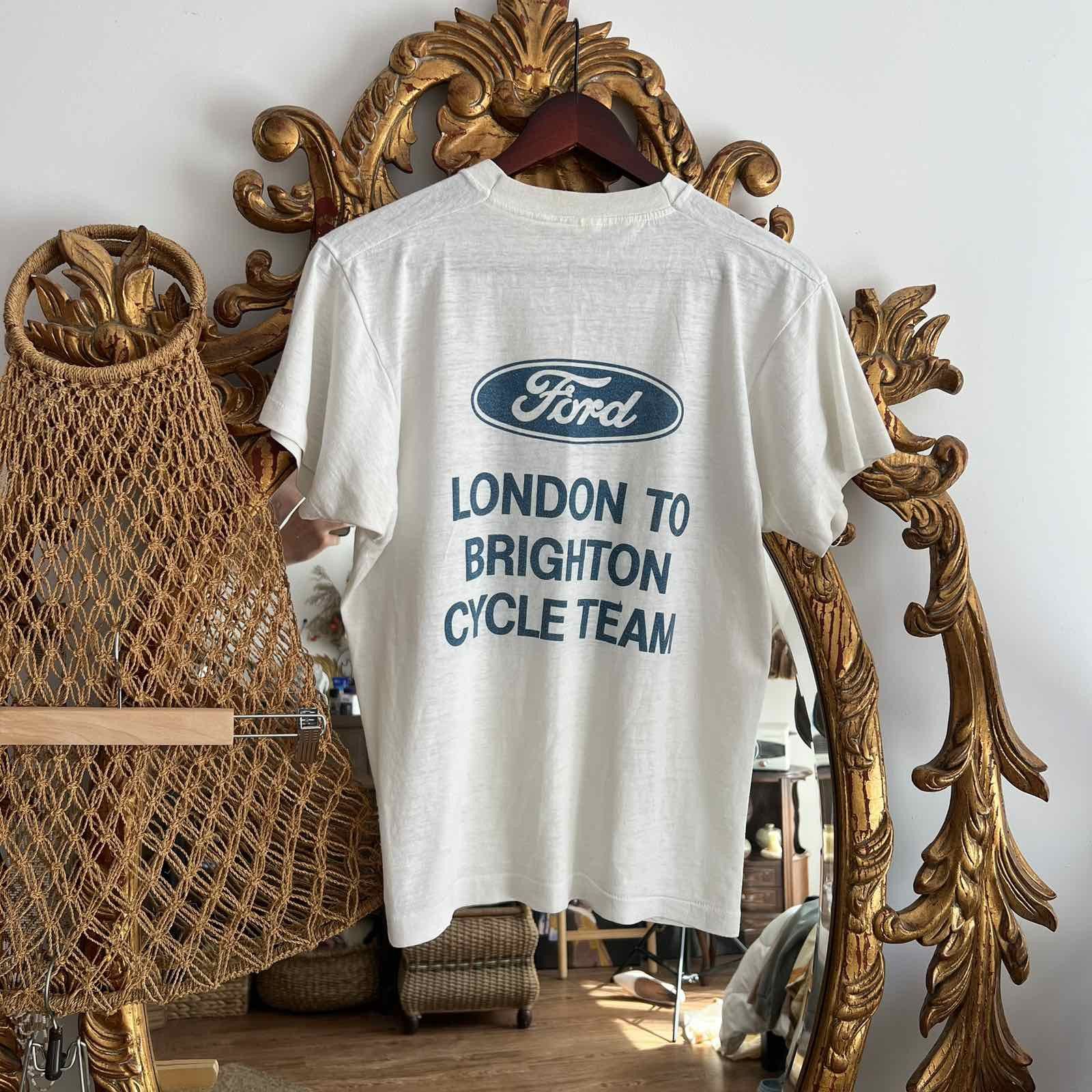 Ford × Vintage Vintage 80s Ford Racing Plant Shirt Factory Employee Tee Size US M / EU 48-50 / 2 - 2 Thumbnail