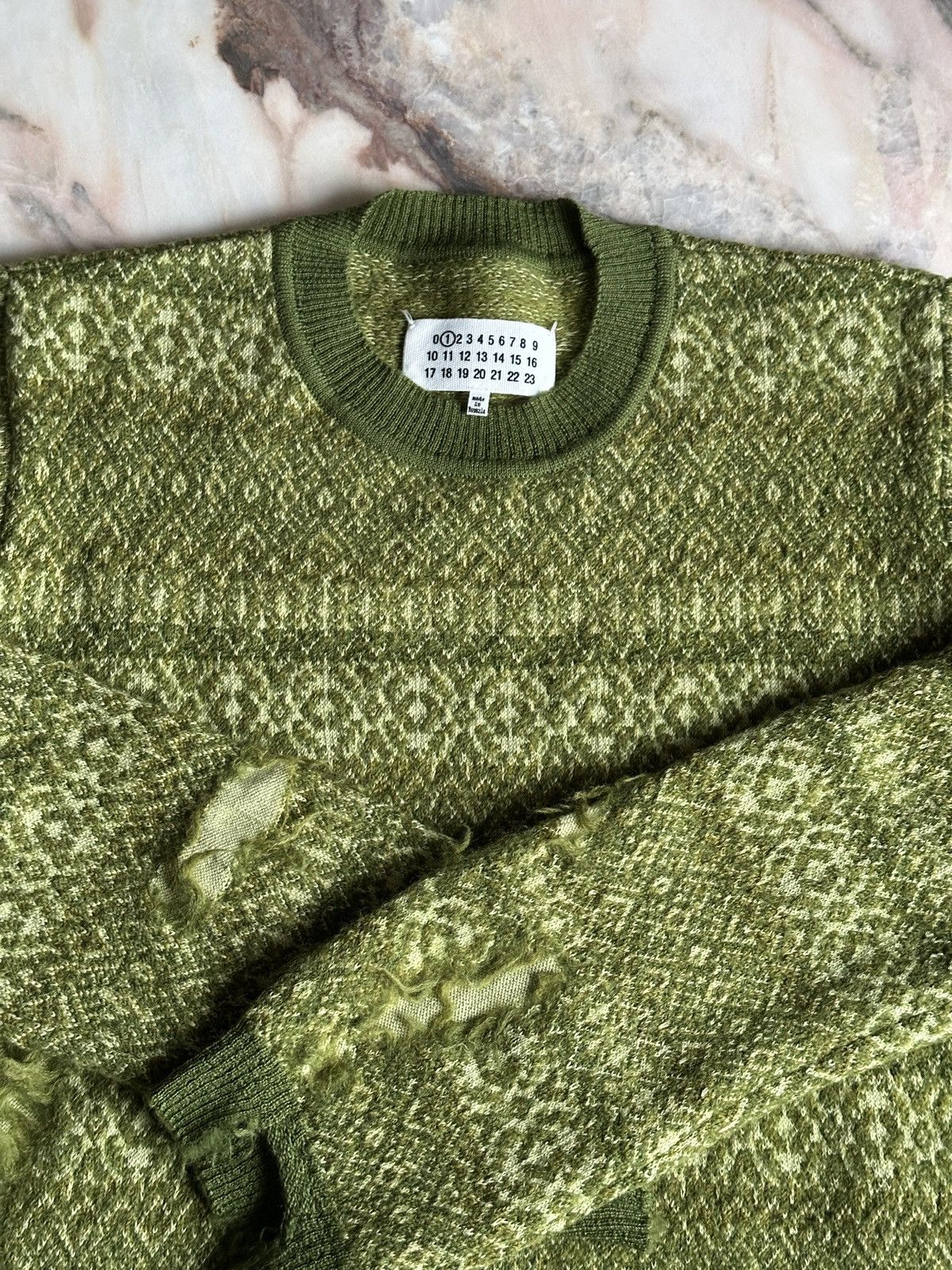 Maison Margiela Maison Margiela distressed efffect knitwear Size S / US 4 / IT 40 - 2 Thumbnail