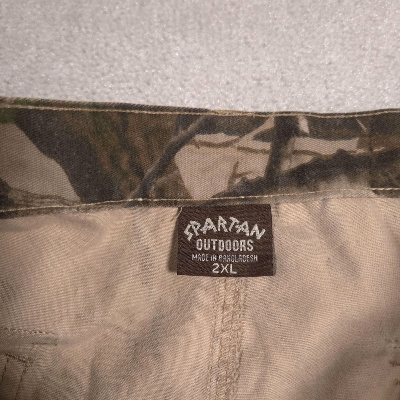 Realtree Spartan Outdoors Cargo Pants Mens 2XL Brown Realtree Camo Hunting Workwear Pants Size US 39 - 7 Thumbnail