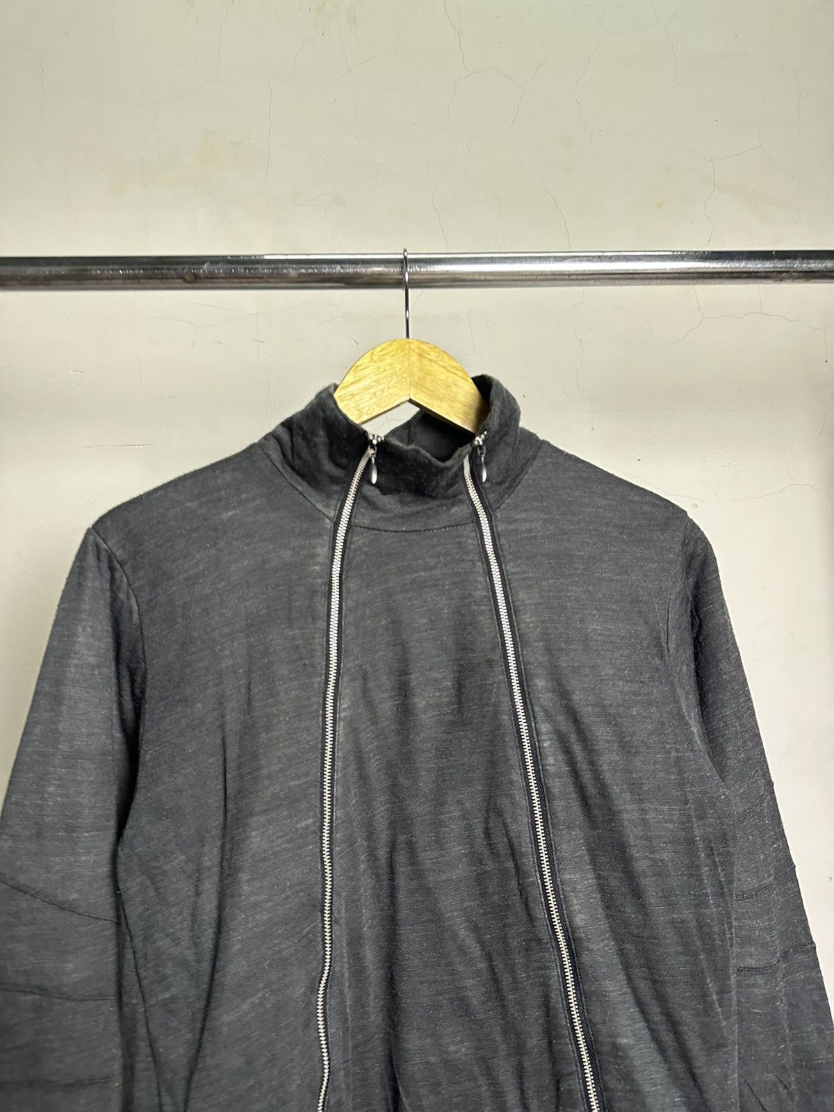 If Six Was Nine PPFM Double Zip Up Punk Asymmetrical Jacket Size US M / EU 48-50 / 2 - 2 Thumbnail