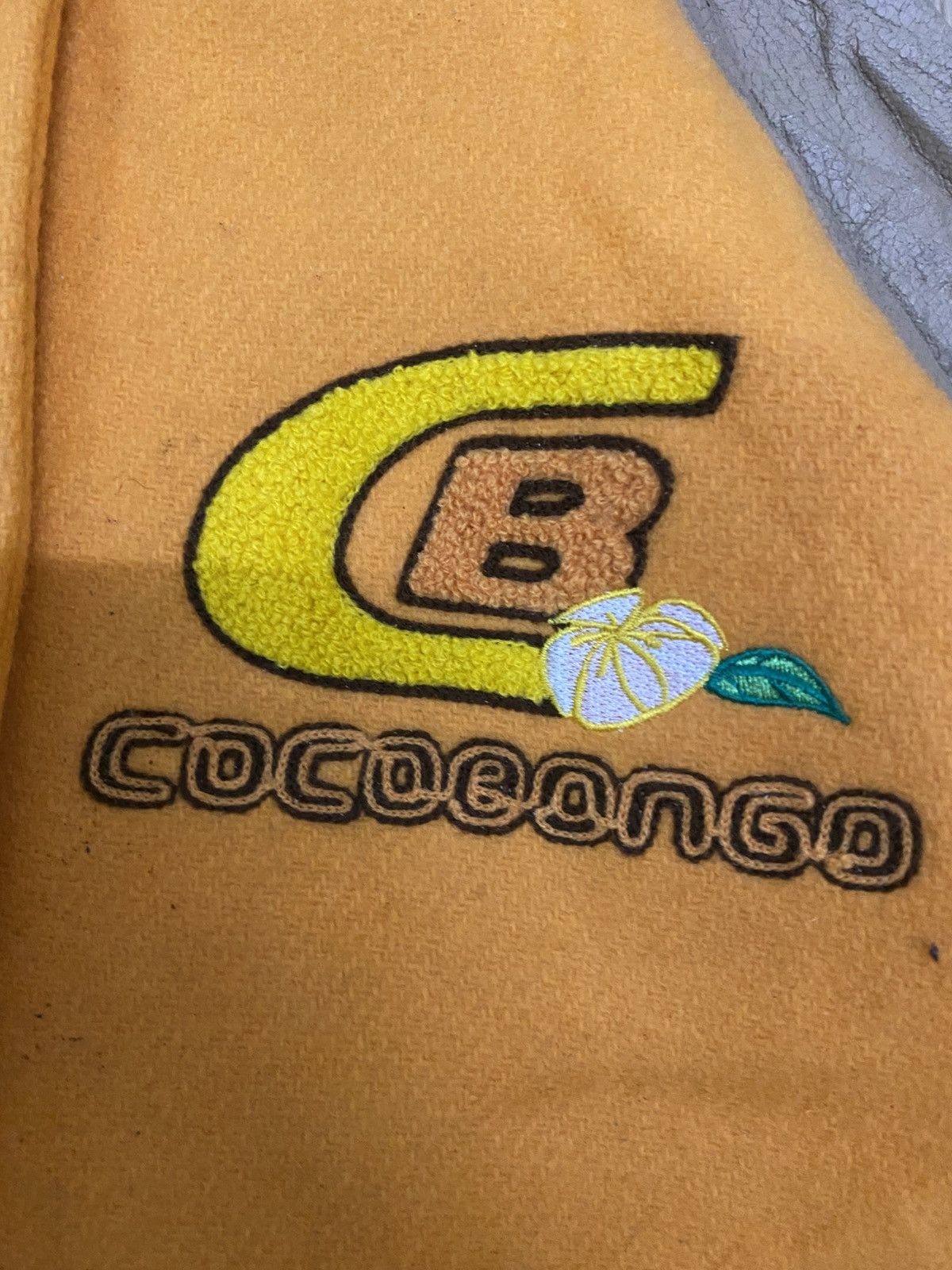 Japanese Brand Cocobongo leather sleeve varsity jacket Size US S / EU 44-46 / 1 - 6 Thumbnail