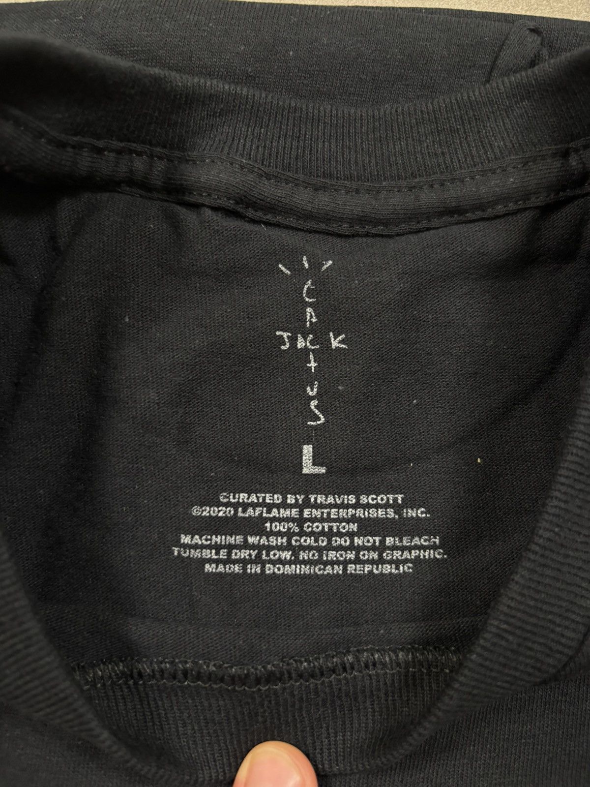 Travis Scott Travis Scott x McDonalds Sesame Inv T-Shir, Black Size US L / EU 52-54 / 3 - 6 Thumbnail