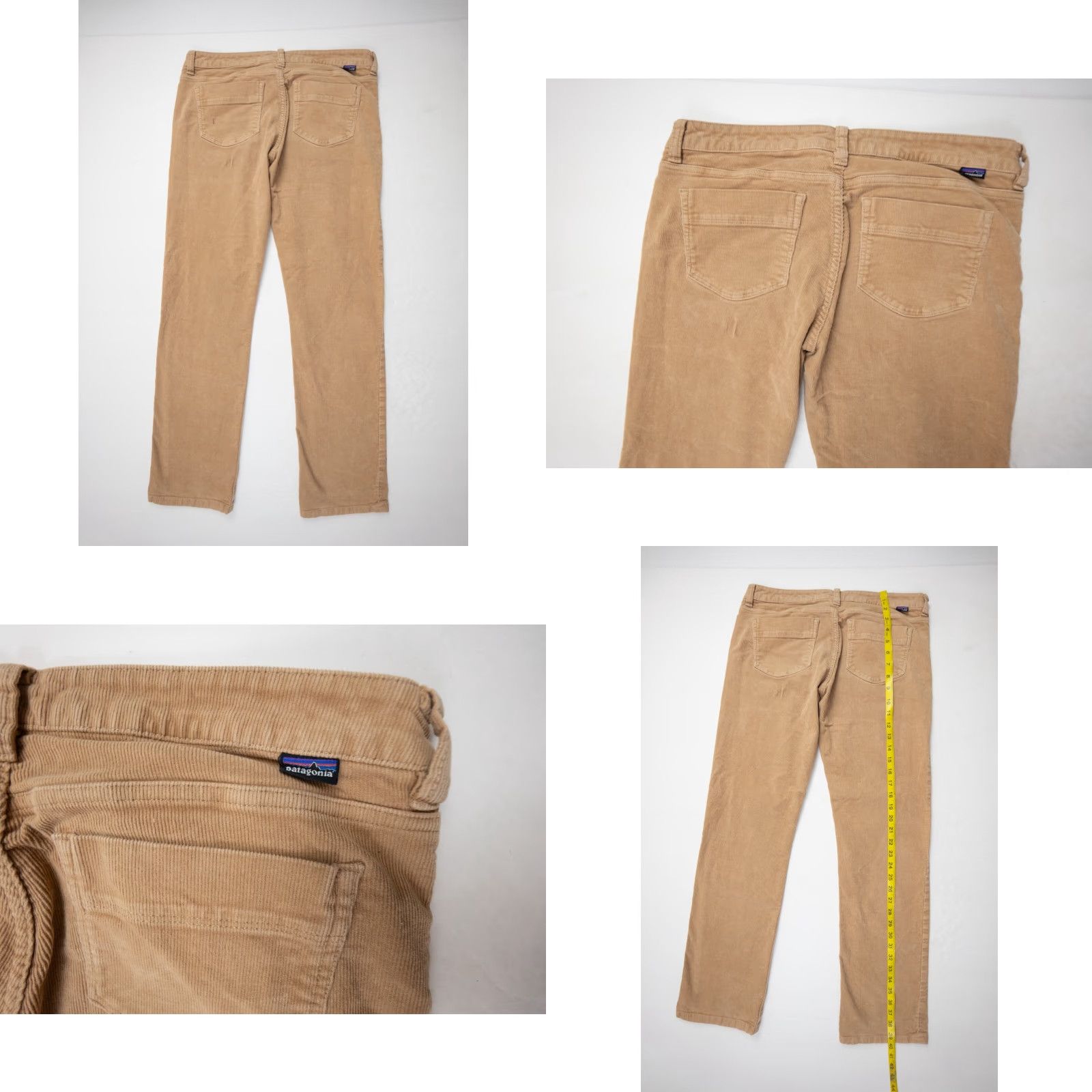 Patagonia Patagonia Pants Womens 28 Brown Corduroy Stretch Straight Ladies Outdoors Casual Size 28" / US 6 / IT 42 - 8 Thumbnail