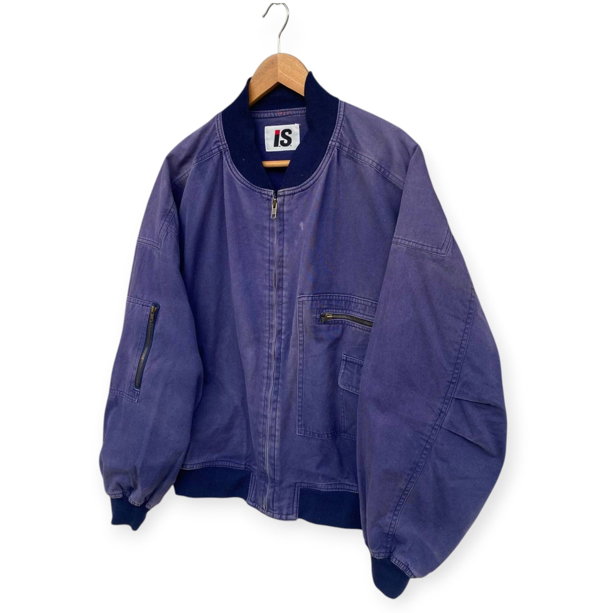 Issey Miyake WORN VINTAGE 80S ISSEY MIYAKE CARE INSTRUCTION FADED PURPLE Size US M / EU 48-50 / 2 - 3 Thumbnail