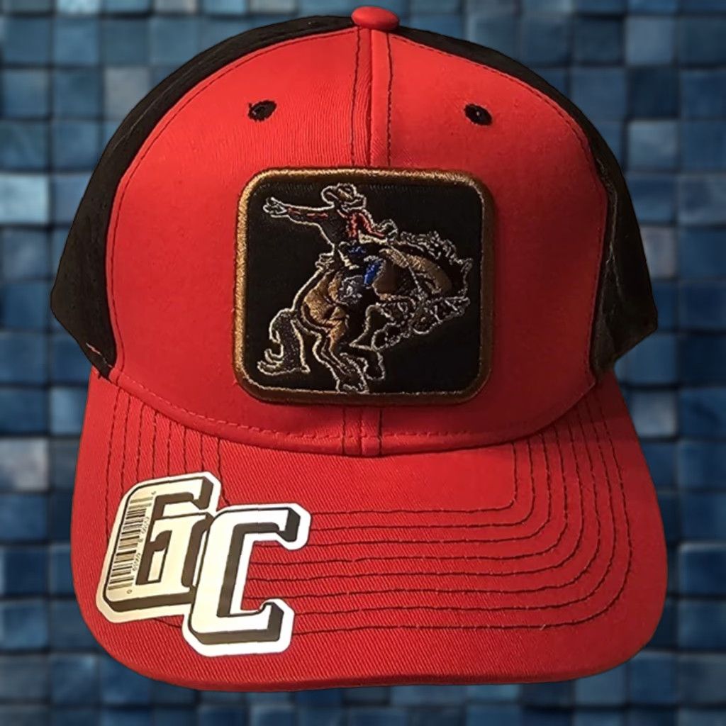 Vintage RODEO COWBOY BUCKING HORSE BRONC RIDING ROUNDUP SNAPBACK BASEBALL CAP #5 Size ONE SIZE - 1 Thumbnail