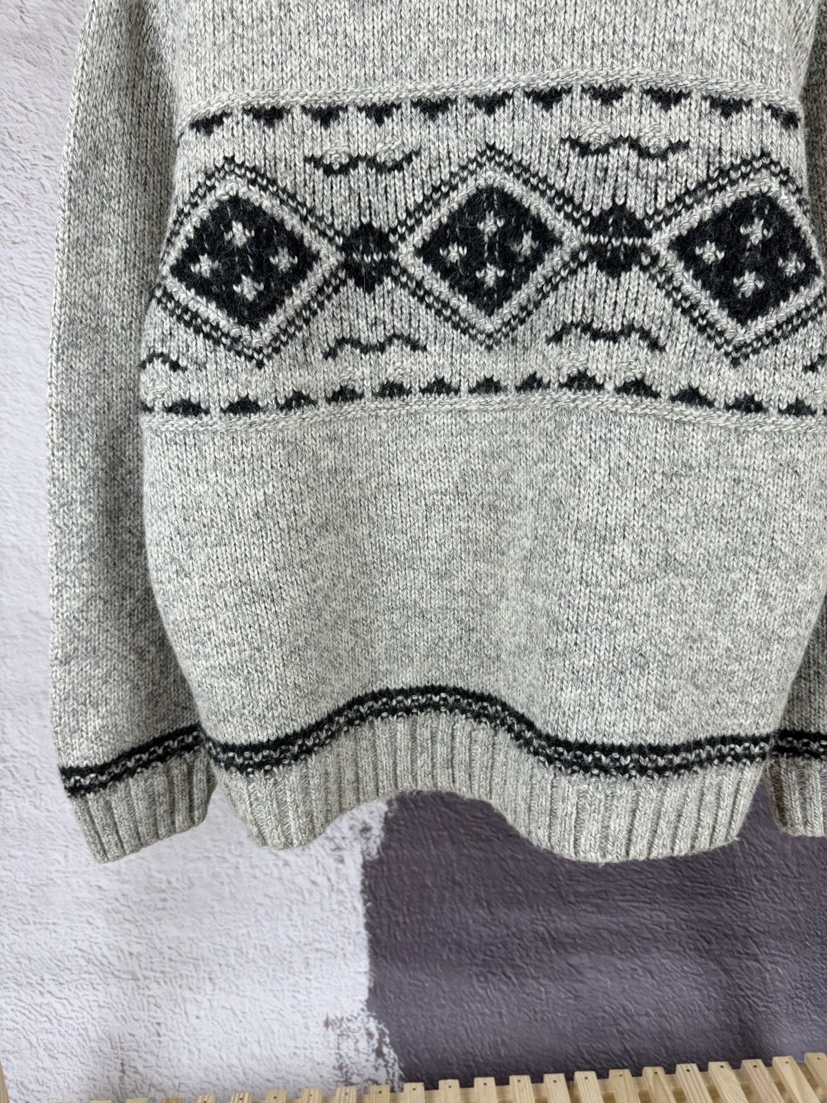 Burton Burton vintage ornament wool sweater size 5 knitwear Size US XL / EU 56 / 4 - 6 Thumbnail
