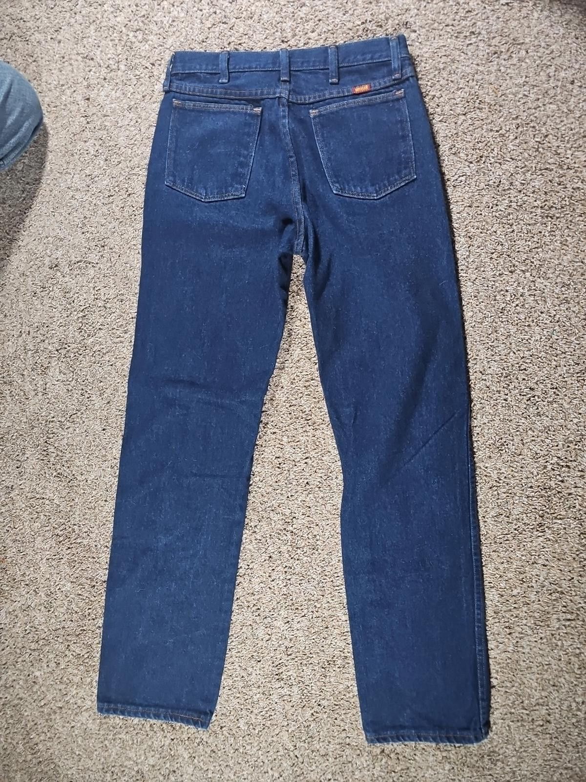 Rustler Rustler 31x32 Straight Blue Jeans Size US 31 - 5 Thumbnail