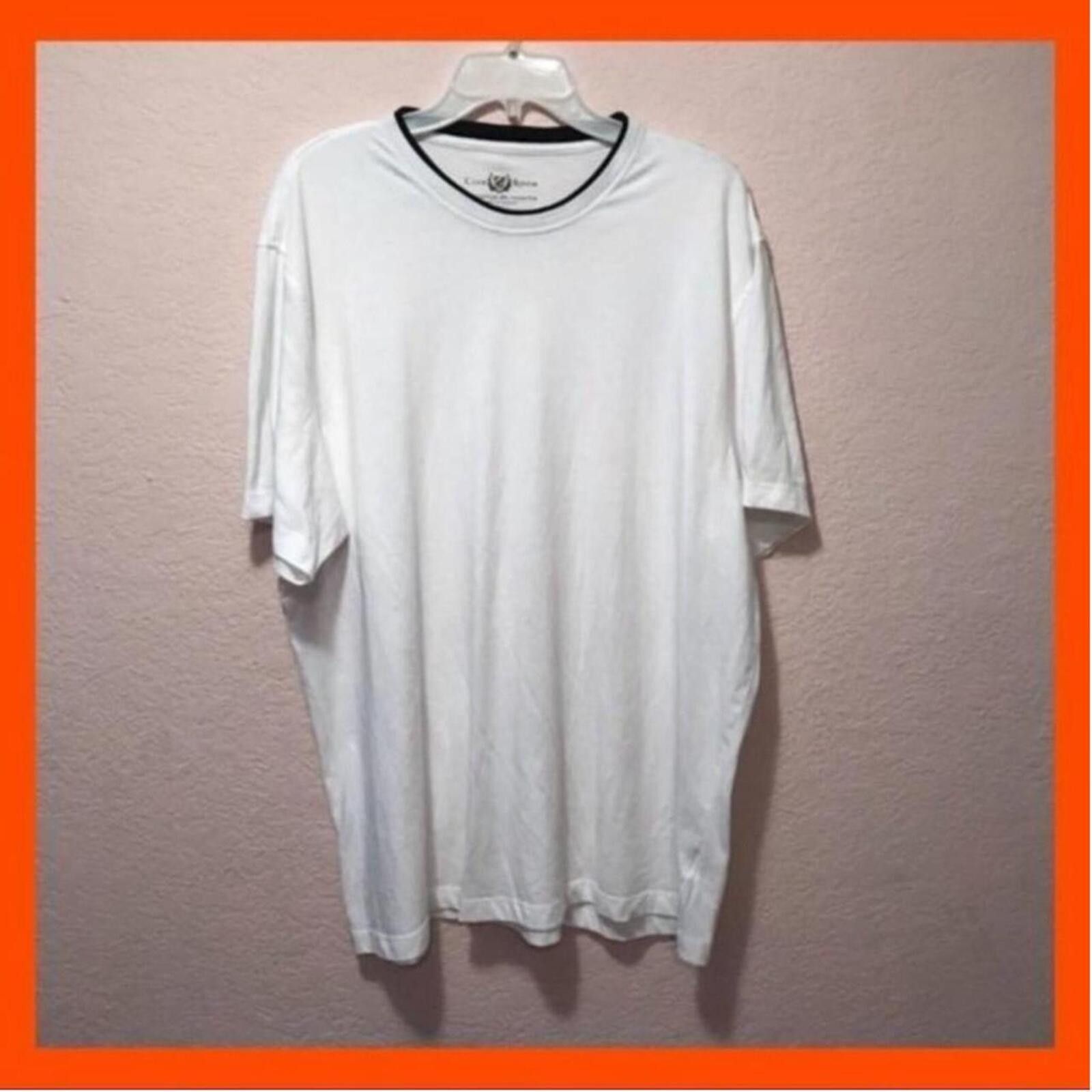 Club Room Club Room Men's White Cotton Polyester T-Shirt XXL Size US XXL / EU 58 / 5 - 1 Thumbnail