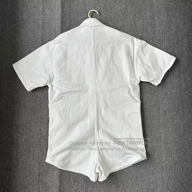Prada Prada White denim jumpsuit Size 24" / US 00 / IT 34 - 2 Thumbnail