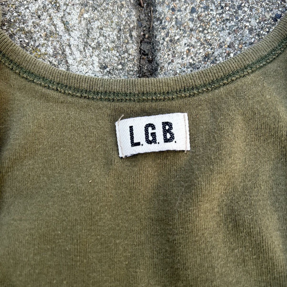Le Grande Bleu (L.G.B.) LGB Le Grande Bleu “God Speed” Tank Top Vintage Japanese Size L / US 10 / IT 46 - 3 Thumbnail