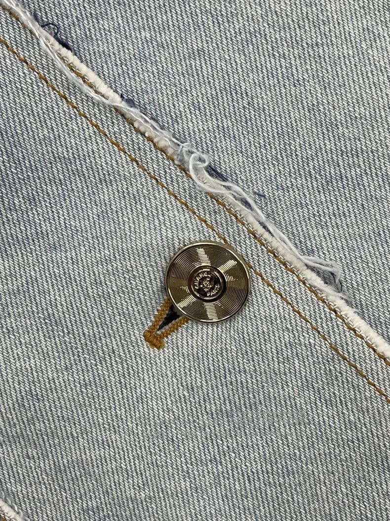 Chanel Chanel Blue denim jacket Size XS / US 0-2 / IT 36-38 - 4 Thumbnail