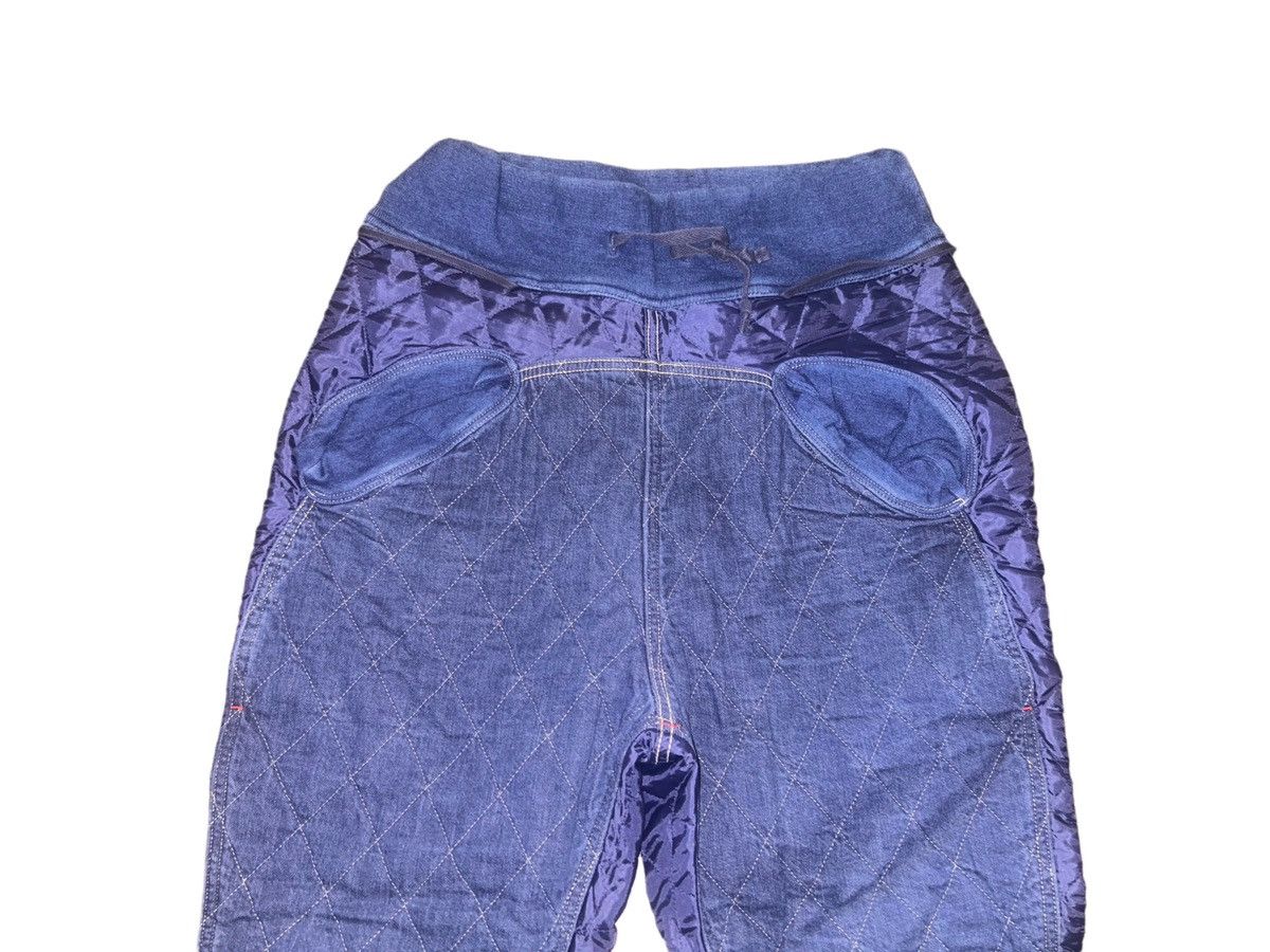 Kapital KAPITAL Denim x Waffle Quilting SAROUEL NOUVELLE Pants Size US 28 / EU 44 - 3 Thumbnail