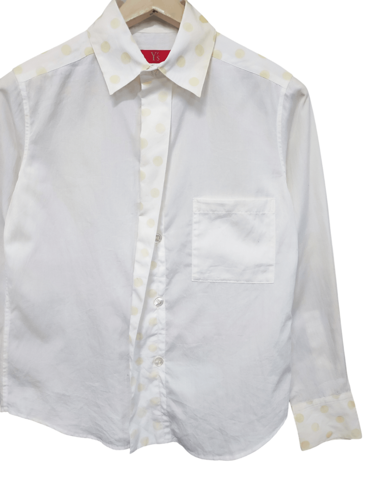 Japanese Brand × Y's Yamamoto Y's Yohji Yamamoto Polka dot womans Button Up Size M / US 6-8 / IT 42-44 - 3 Thumbnail