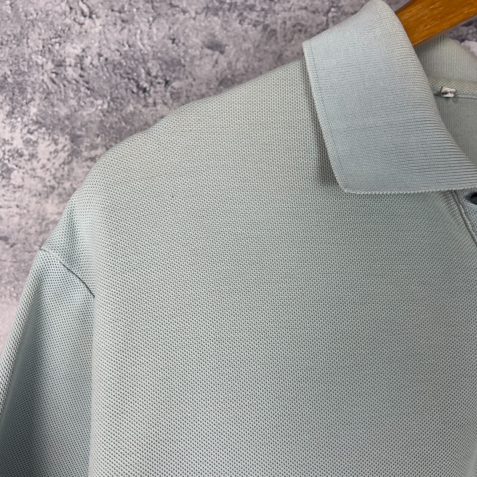 Yves Saint Laurent Yves Saint Laurent Polo Shirt Men's Size M-L Blue Cotton ` Size US L / EU 52-54 / 3 - 12 Thumbnail