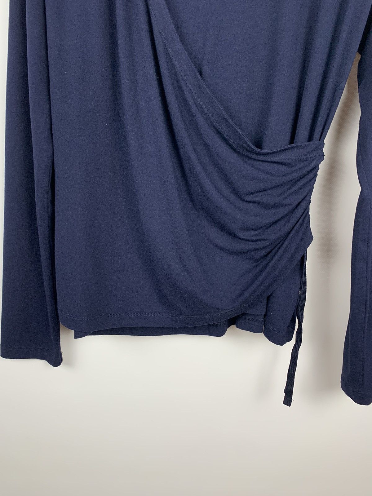 Love Moschino Love Moschino Blouse Top Long Sleeve Wrap Effect Size IT 48 Size XL / US 12-14 / IT 48-50 - 11 Thumbnail