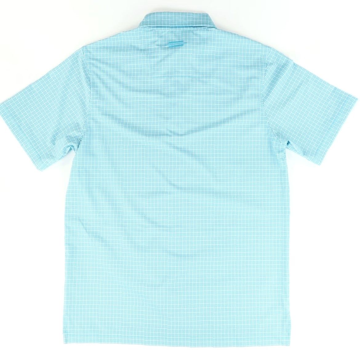 Vintage Carnoustie Performance Grid High Stretch Polyester Polo Shirt Blue Men's M Size US M / EU 48-50 / 2 - 4 Thumbnail