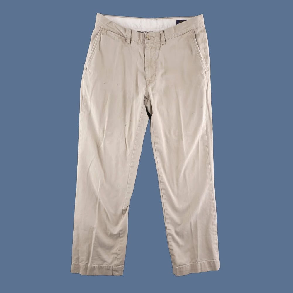 Polo Ralph Lauren Polo Ralph Lauren Pants Mens 32x29 Tan Beige Chino Khaki Straight Fit Work Shirt Size US XS / EU 42 / 0 - 1 Thumbnail