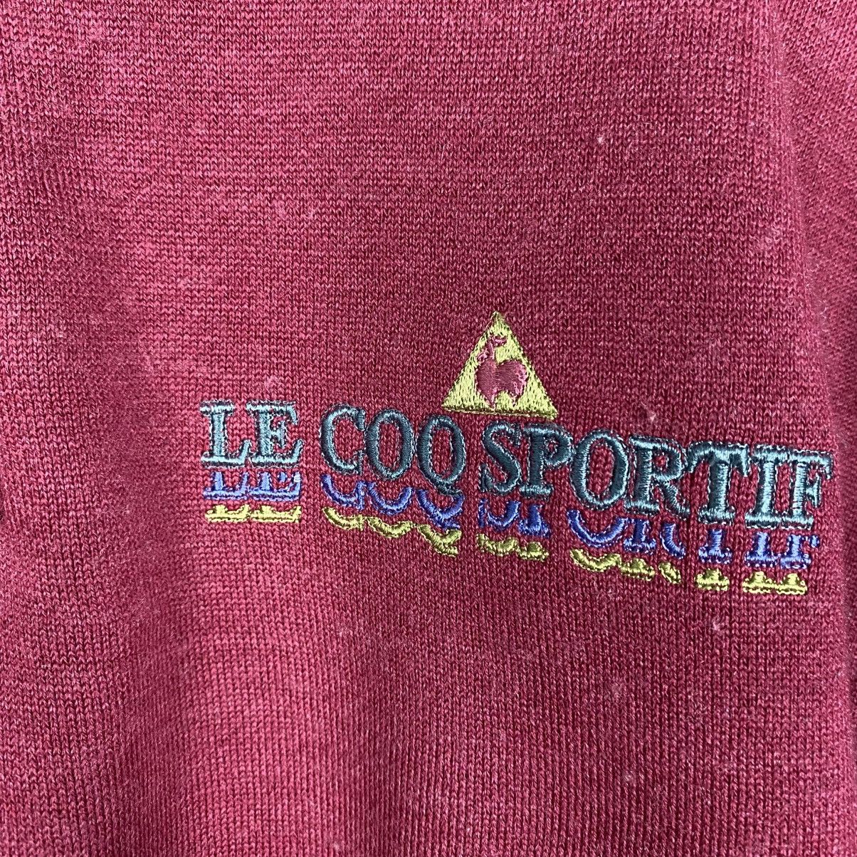 Japanese Brand Vintage Sweatshirt Le Coq Sportif Size US L / EU 52-54 / 3 - 14 Thumbnail