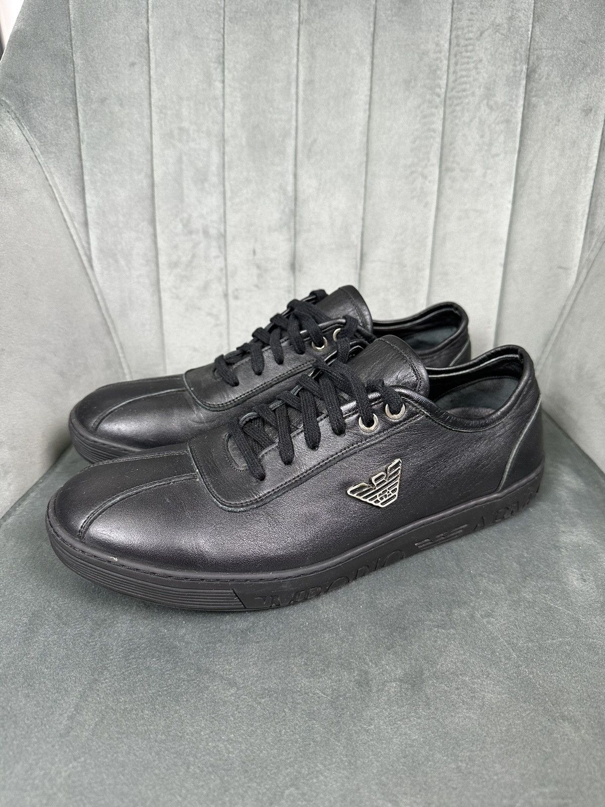 Emporio Armani × Mizuno emporio armani x mizuno sneakers | Grailed