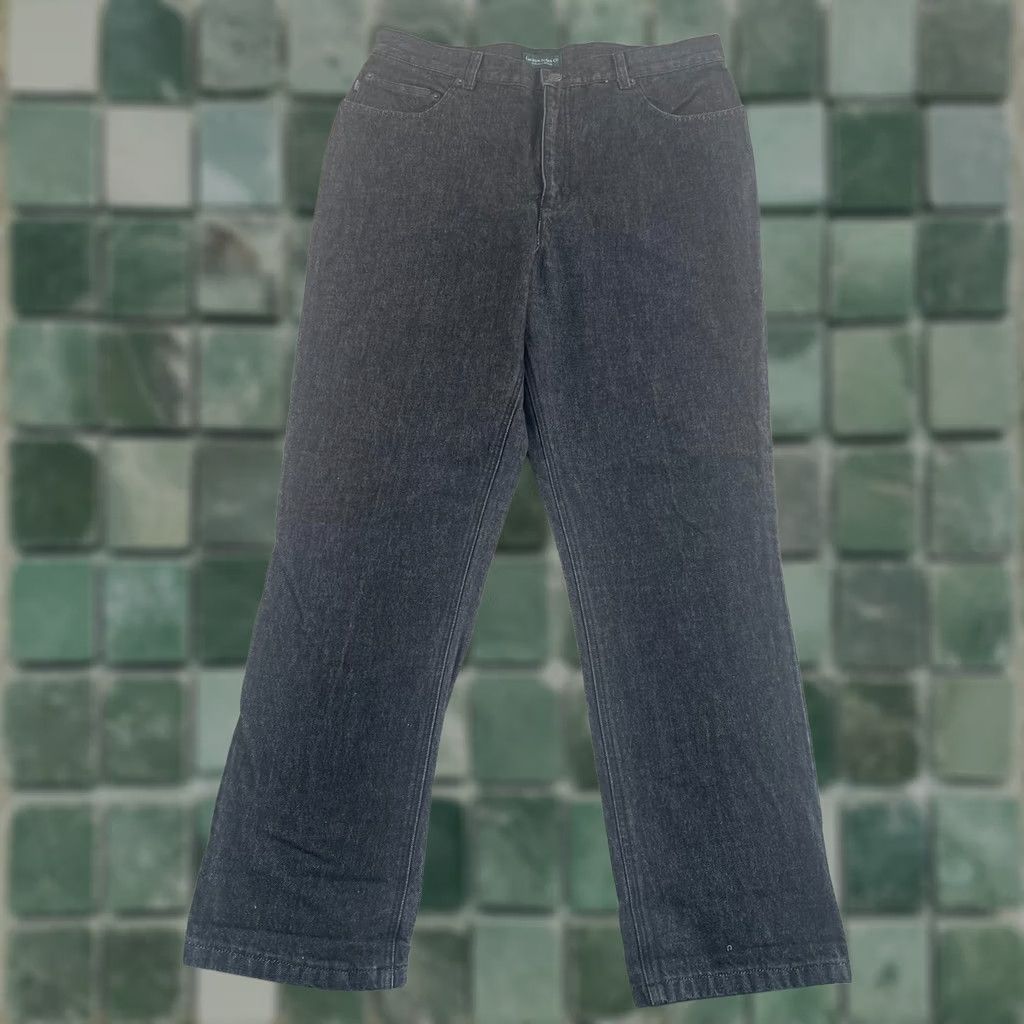 Ralph Lauren Lauren Ralph Lauren Jeans Women 16 Black High Rise Straight Leg NWT Size 38" / US 16 / IT 52 - 1 Thumbnail