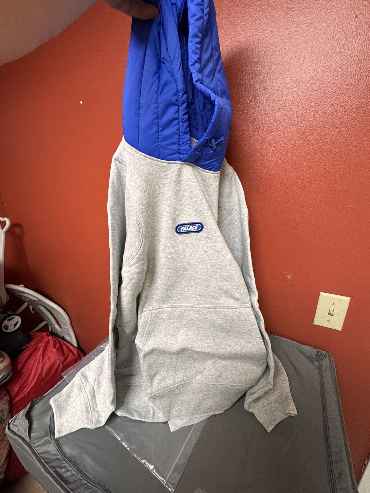 Palace PALACE GREY MARL PUFA HOOD Size US M / EU 48-50 / 2 - 10 Thumbnail