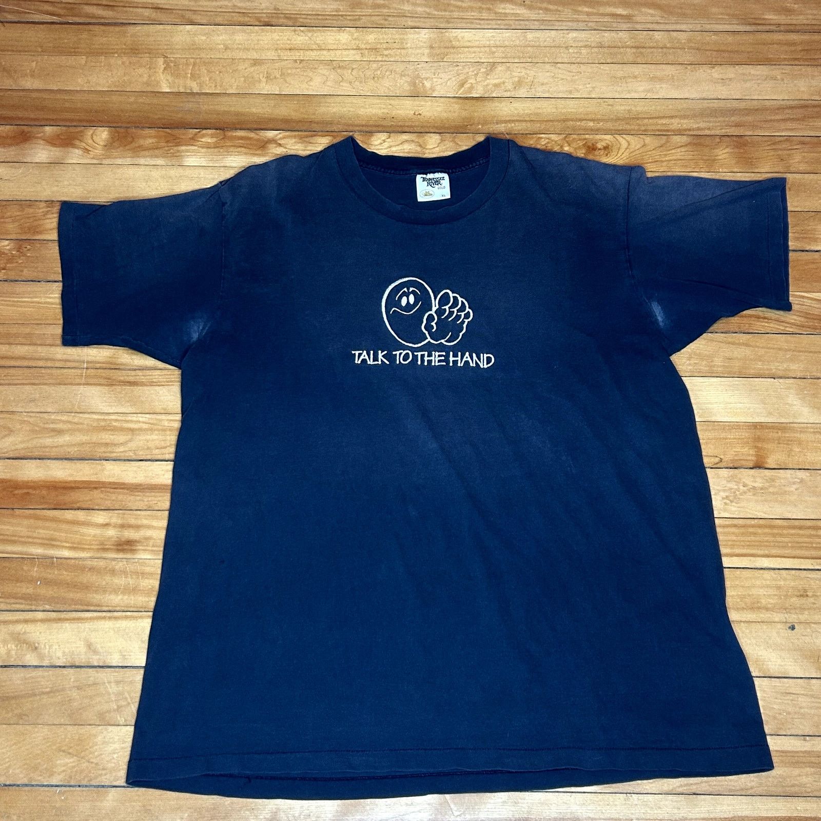 Vintage Y2K Talk to The Hand T-Shirt XL Size US XL / EU 56 / 4 - 1 Thumbnail