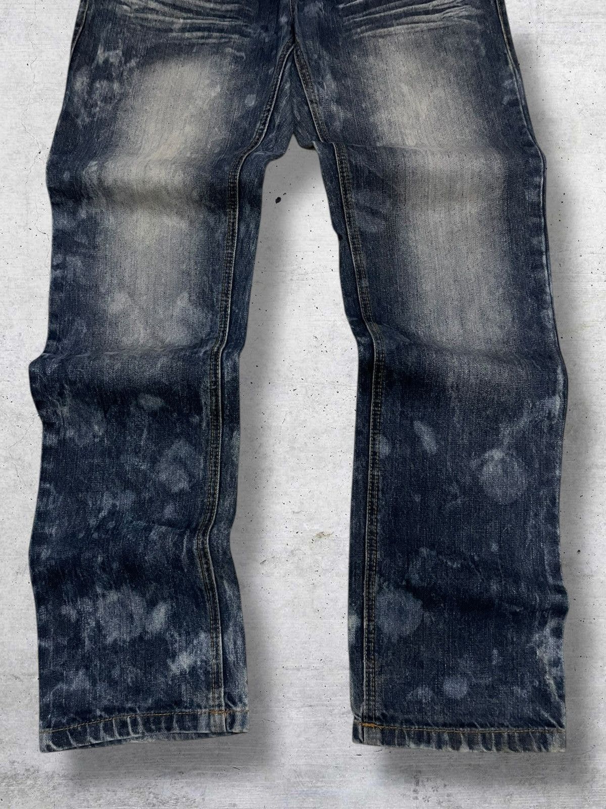 semanticdesign NYLAUS 1990S JAPAN DESIGNER UNDERGROUND DAICOCK PRINT DENIM Size US 29 - 9 Thumbnail