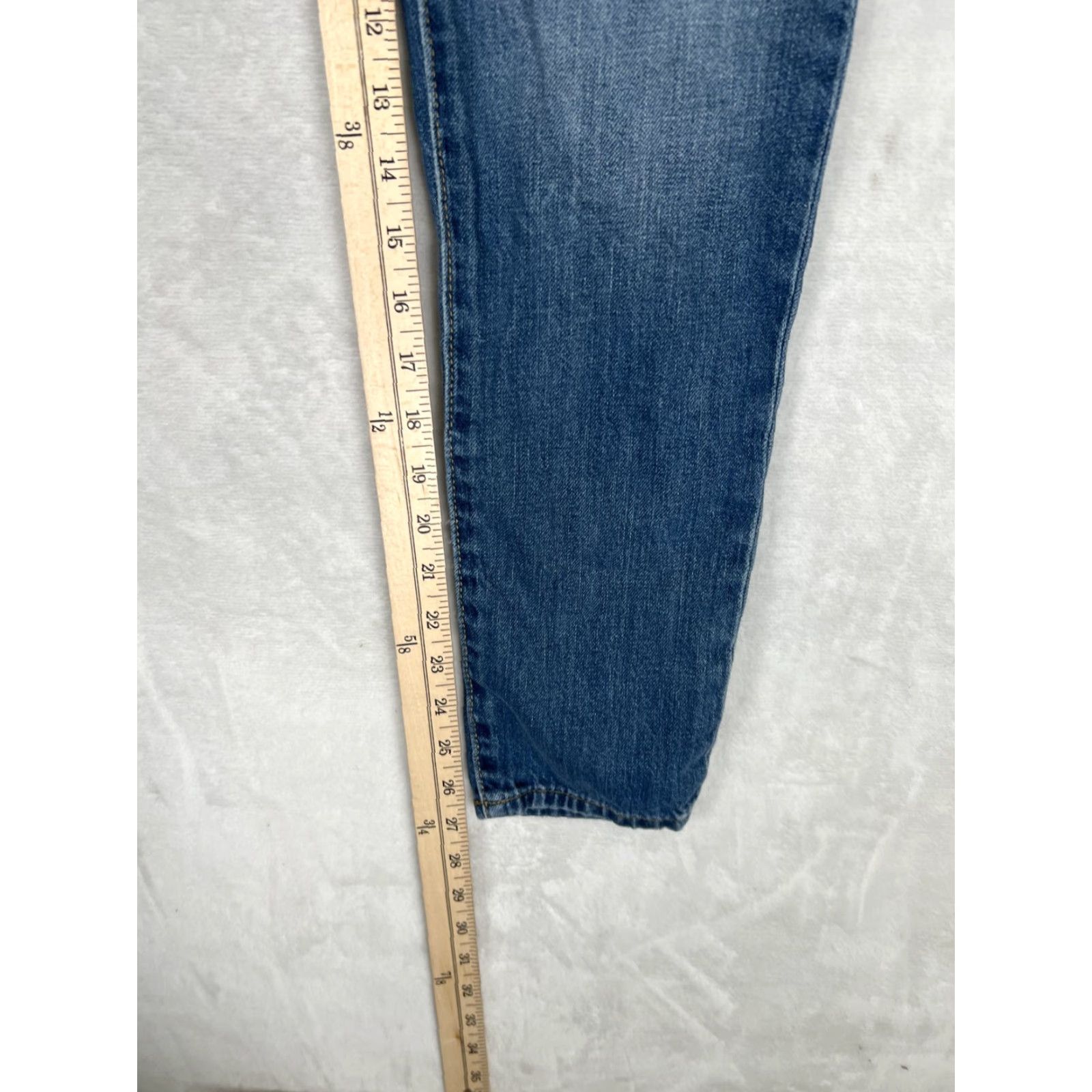 Polo Ralph Lauren Polo Ralph Lauren Astor Slim Boyfriend Jeans Juniors 16 Blue Medium Wash Denim Size 38" / US 16 / IT 52 - 2 Thumbnail
