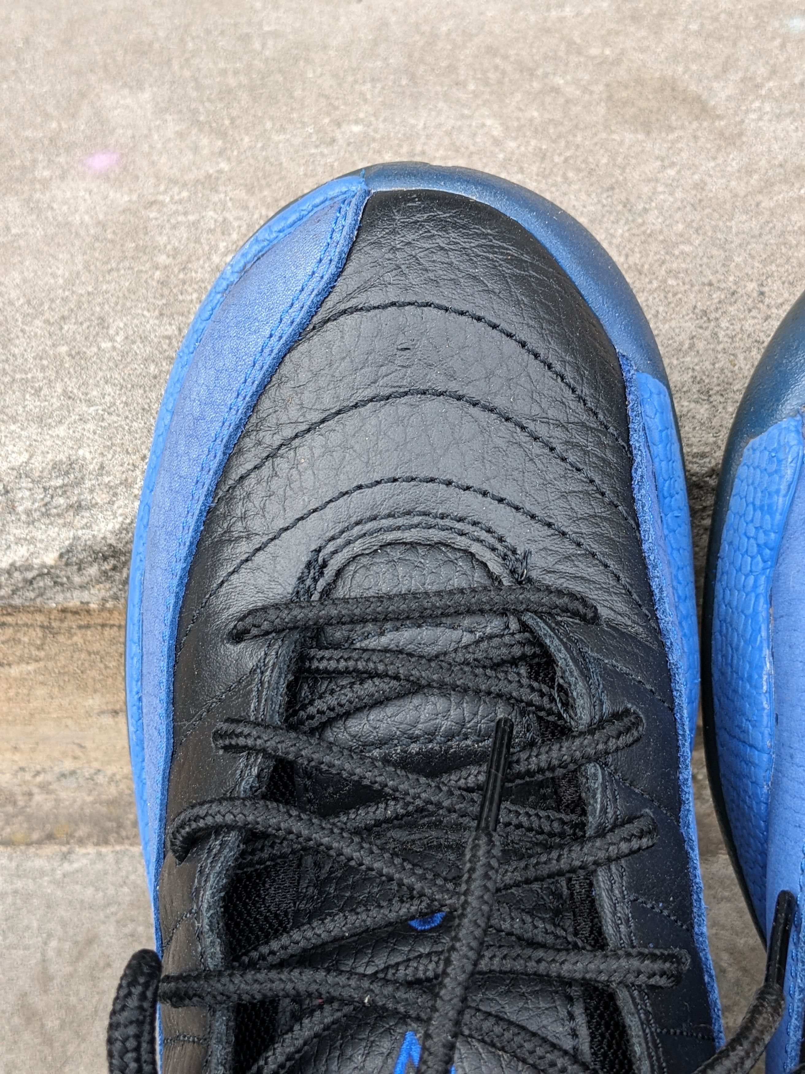 Jordan Brand × Nike Air Jordan 12 Retro Black Game Royal 153265-014 Size 6.5Y Size US 6.5 / EU 39-40 - 5 Thumbnail