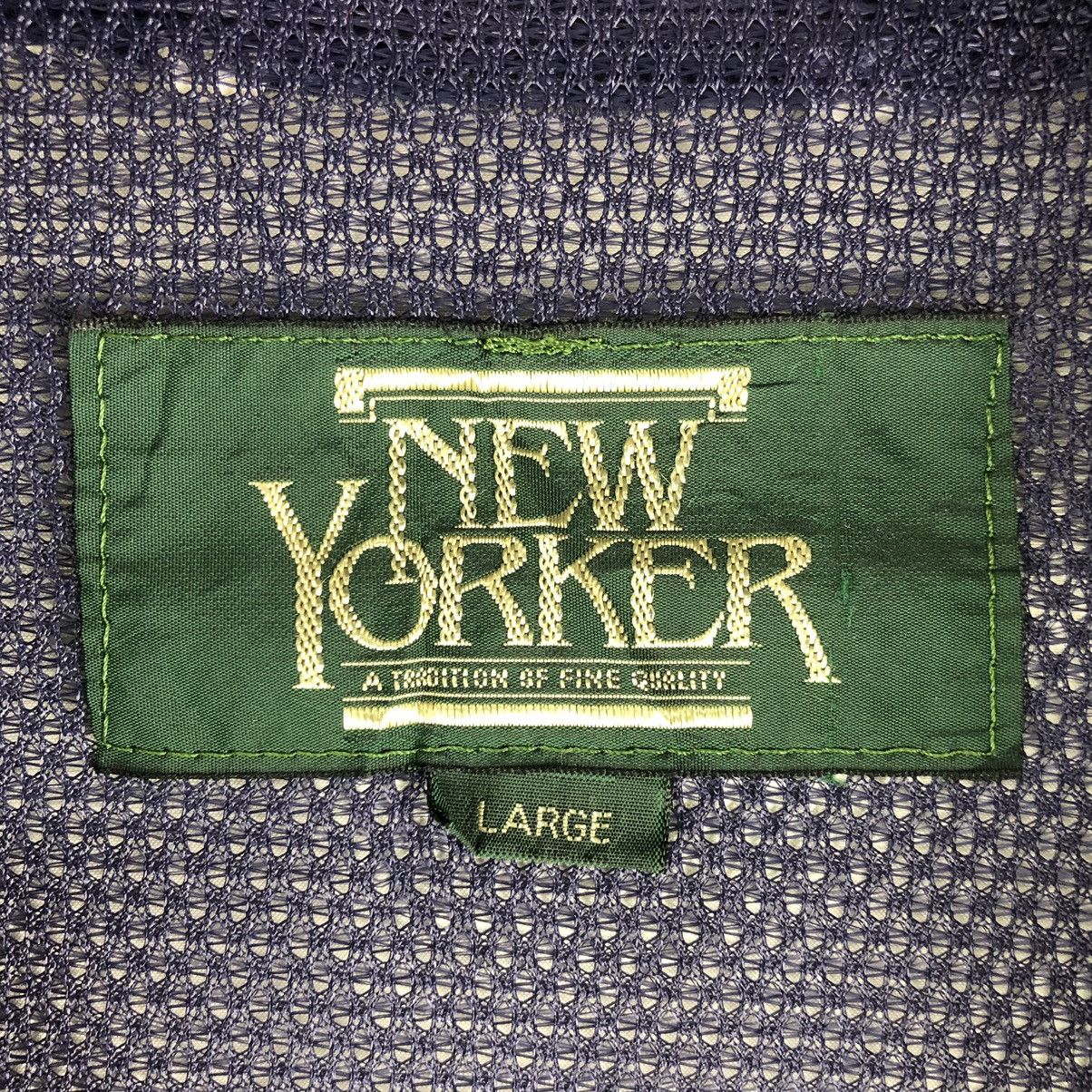 Japanese Brand Vintage 90's New Yorker Nylon Zipper Windbreaker Hoodie Size US XXL / EU 58 / 5 - 14 Thumbnail
