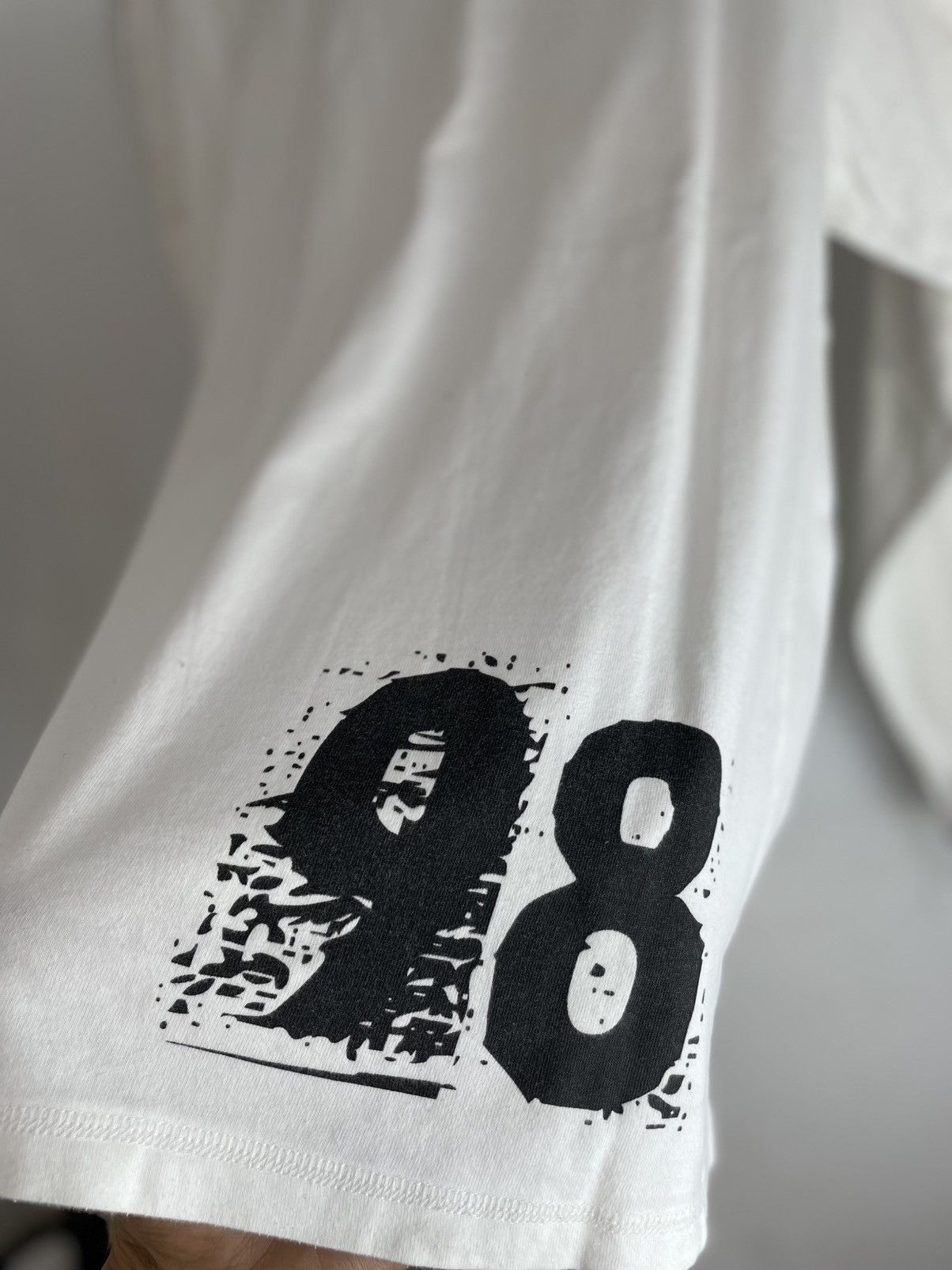 Japanese Brand × Tony Hawk × Vintage Poem Double Layer Lace Up Longsleeve Size US L / EU 52-54 / 3 - 6 Thumbnail