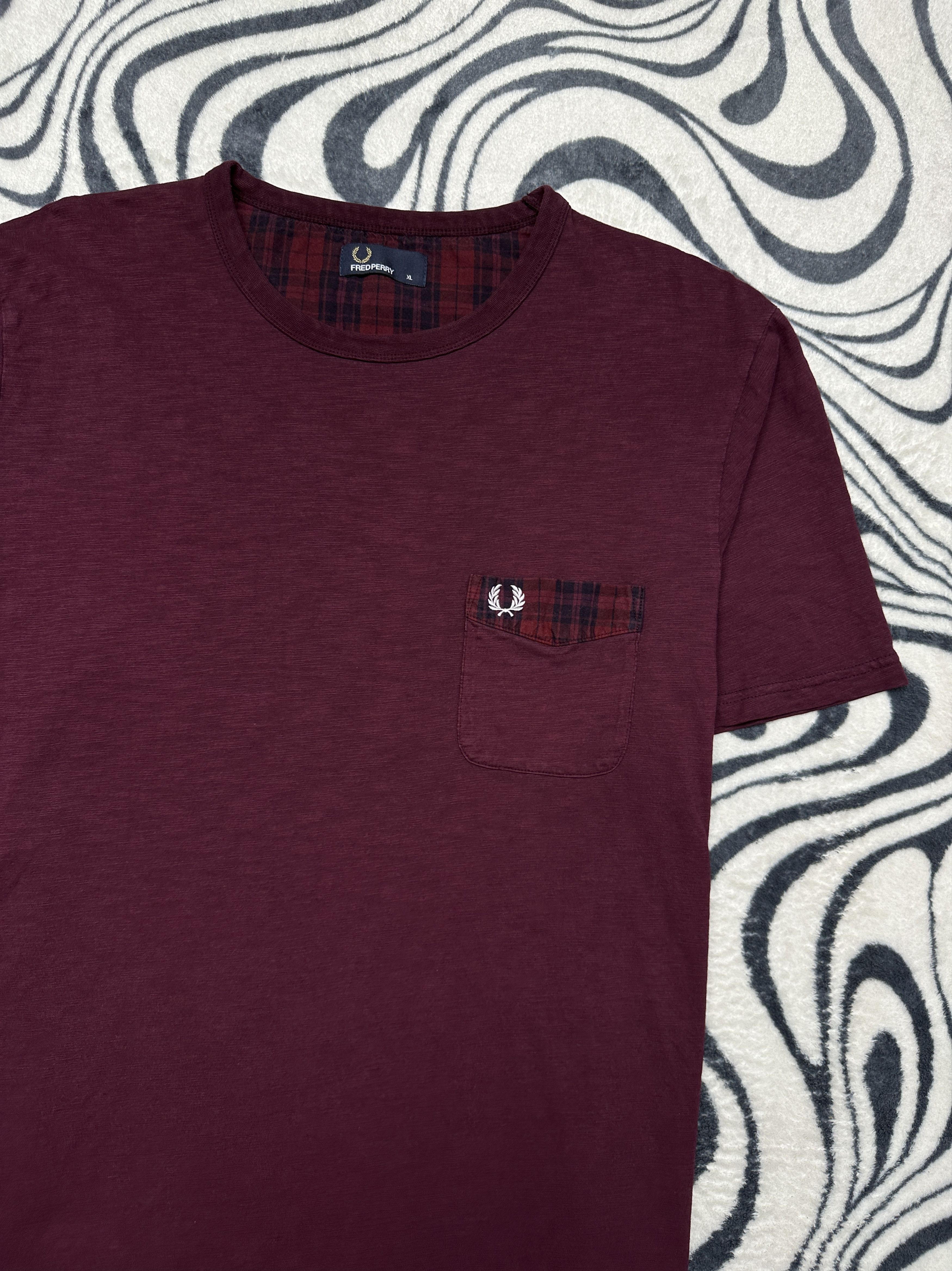 Fred Perry Fred Perry Vintage Mens T-Shirt Tee Size US XL / EU 56 / 4 - 2 Thumbnail