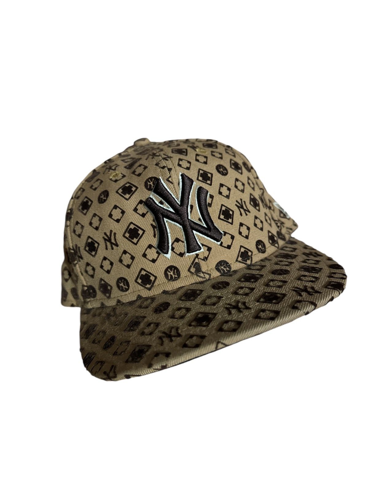 New Era × New York Yankees Vintage 90s NY New Era Monogram Size ONE SIZE - 3 Thumbnail