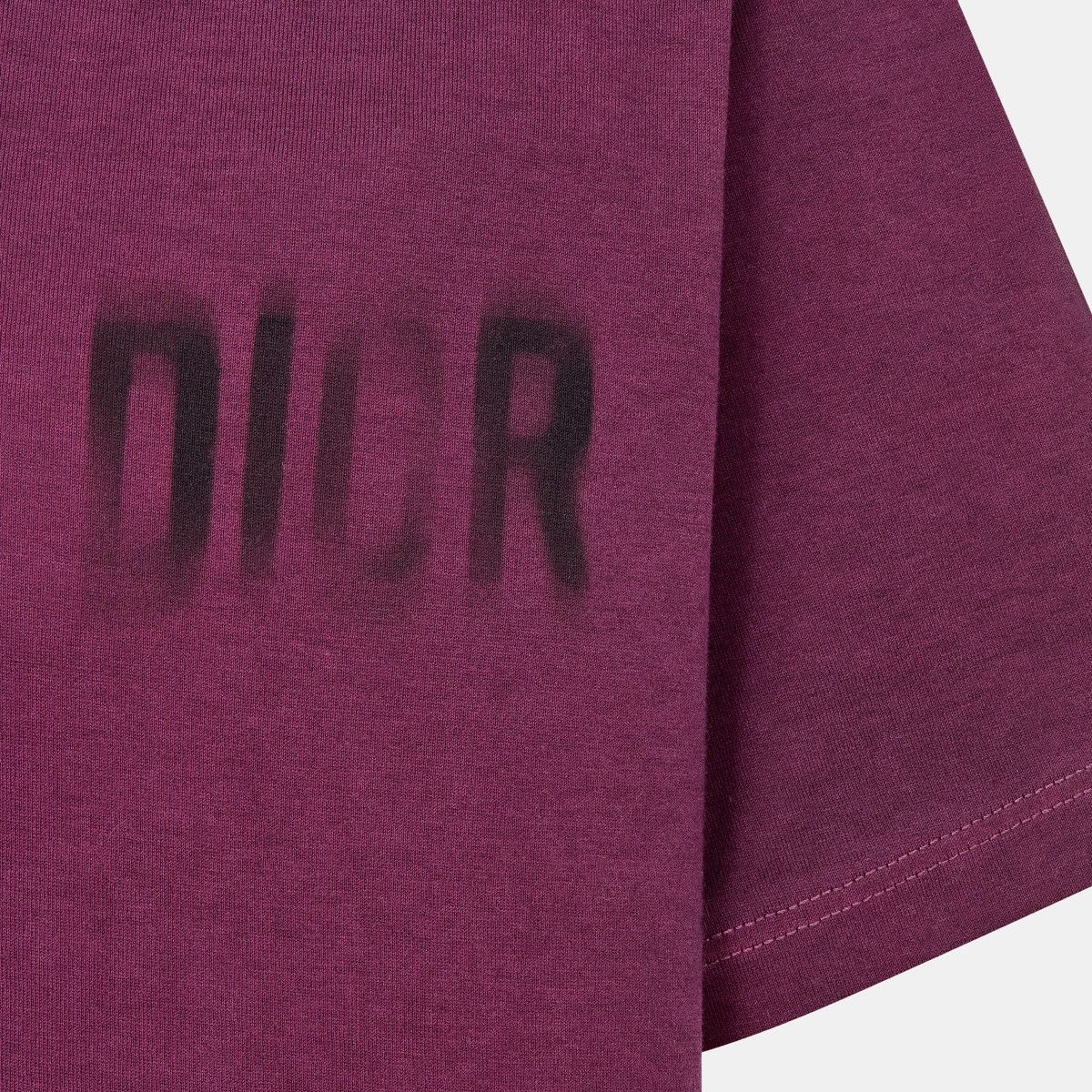 Dior o1bcso1str0225 T-Shirt in Deep Fuchsia/Black Size M / US 6-8 / IT 42-44 - 3 Thumbnail