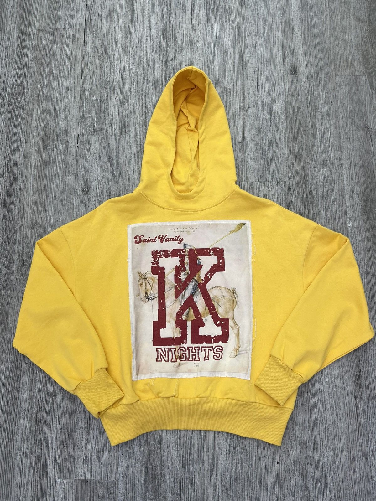 Saint Vanity Saint Vanity hoodie ( yellow) Size US S / EU 44-46 / 1 - 1 Thumbnail