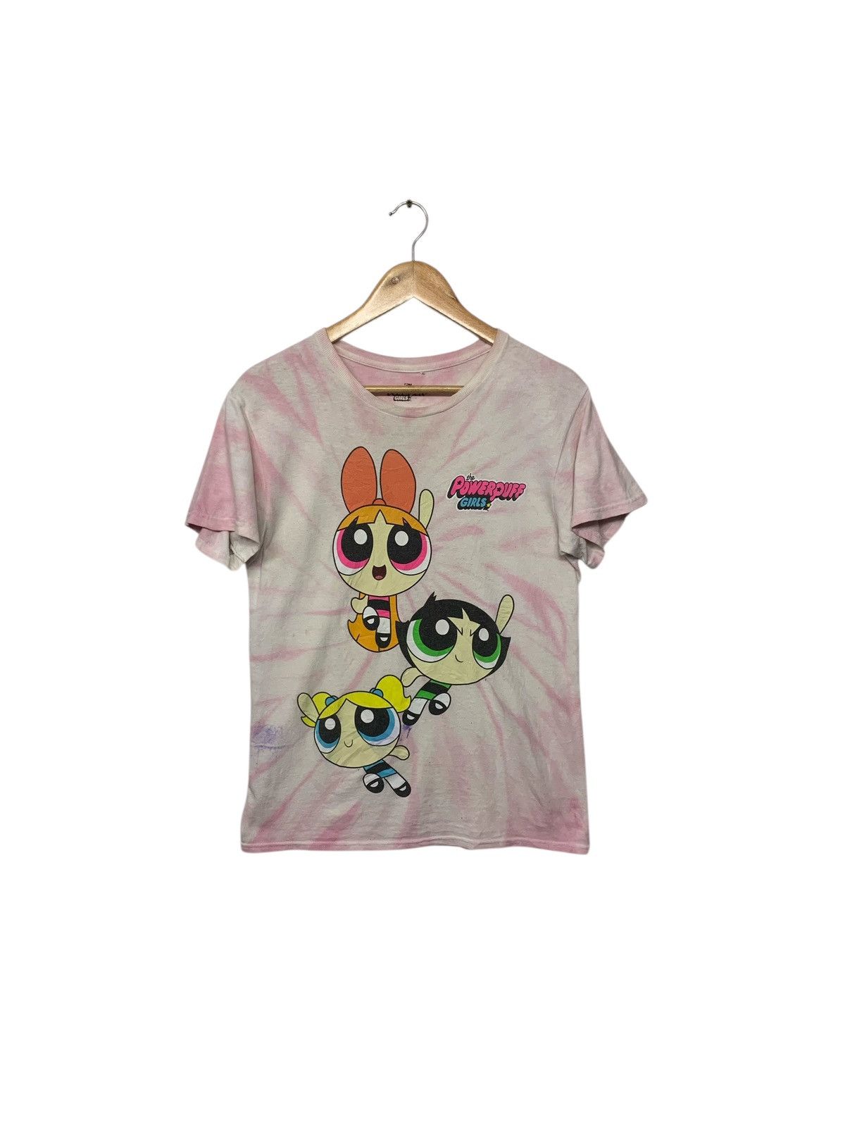Cartoon Network Rare Cartoon Network Power Puff Girls Tye Dye T Shirt Size US S / EU 44-46 / 1 - 1 Thumbnail