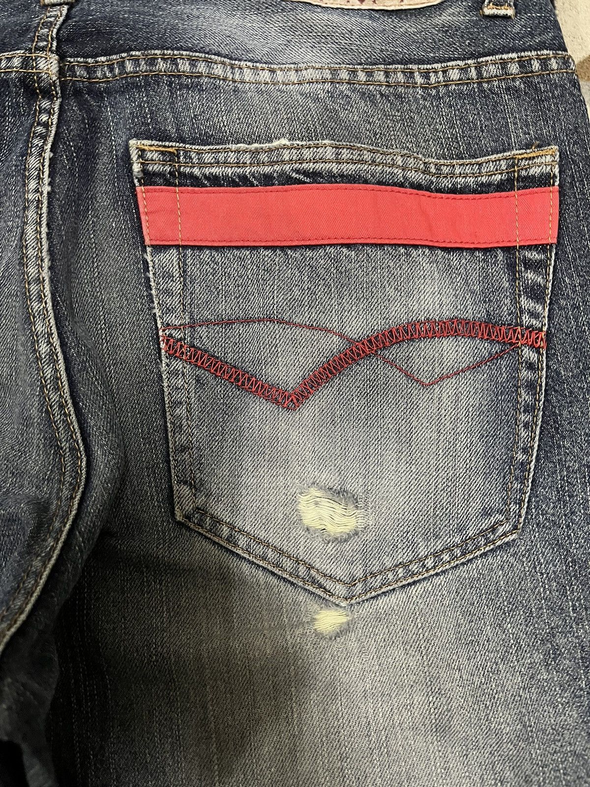 Japanese Brand × Vintage Vintage Amore Puro Baggy Denim Size US 36 / EU 52 - 9 Thumbnail