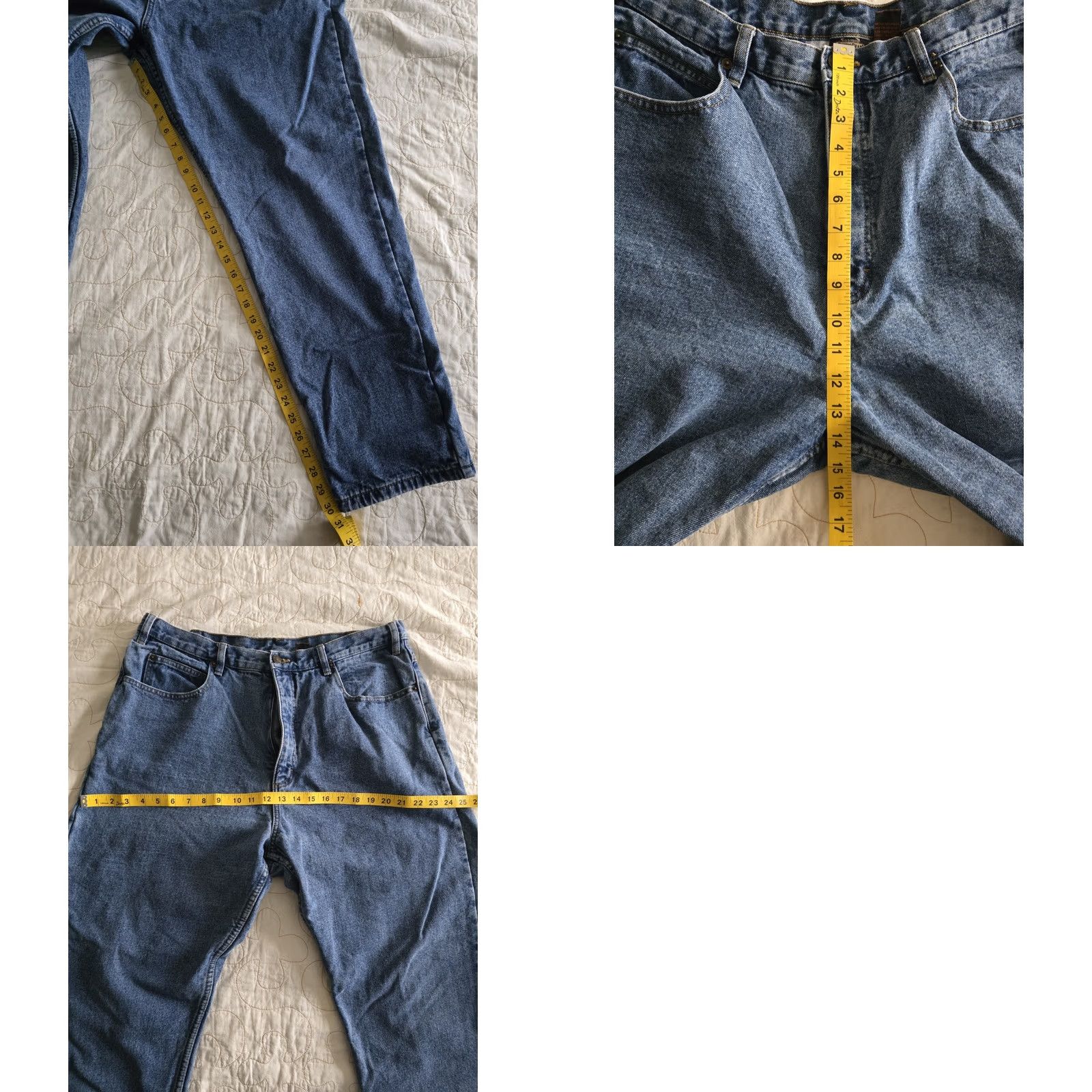 Vintage VINTAGE Guide Gear Flannel Lined Mom Jeans Womens 20W Plus Size High Rise 36x30 1990s Cotton Nature Girl Mens/Womens Size 42" / US 20 - 9 Thumbnail