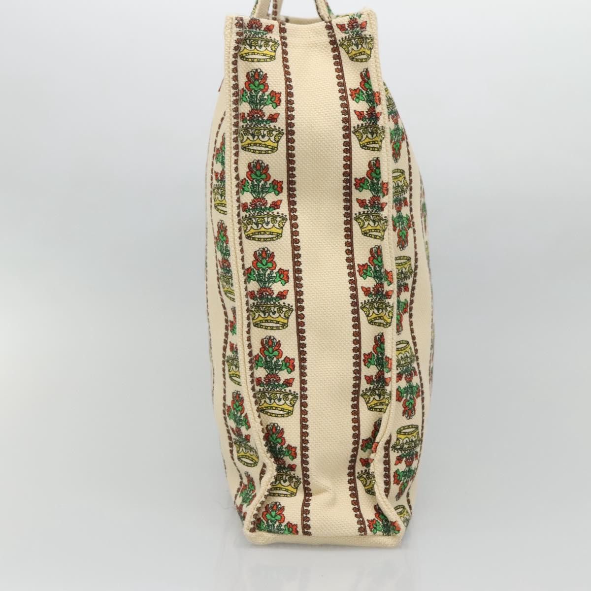 Gucci GUCCI GUCCI Garden Boutique Tote Bag Canvas Beige Size ONE SIZE - 5 Thumbnail