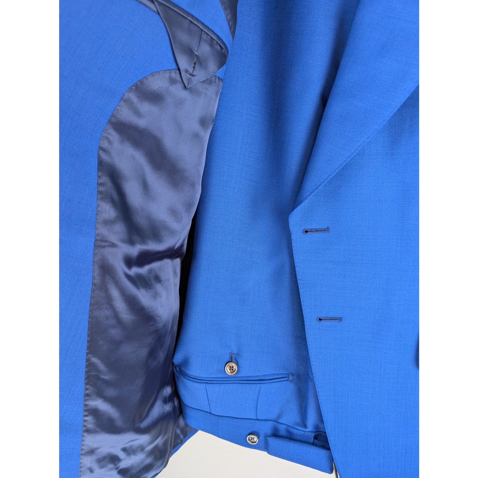 Tom Ford o1rshd1 Suits in Royal Blue Size US L / EU 52-54 / 3 - 3 Thumbnail