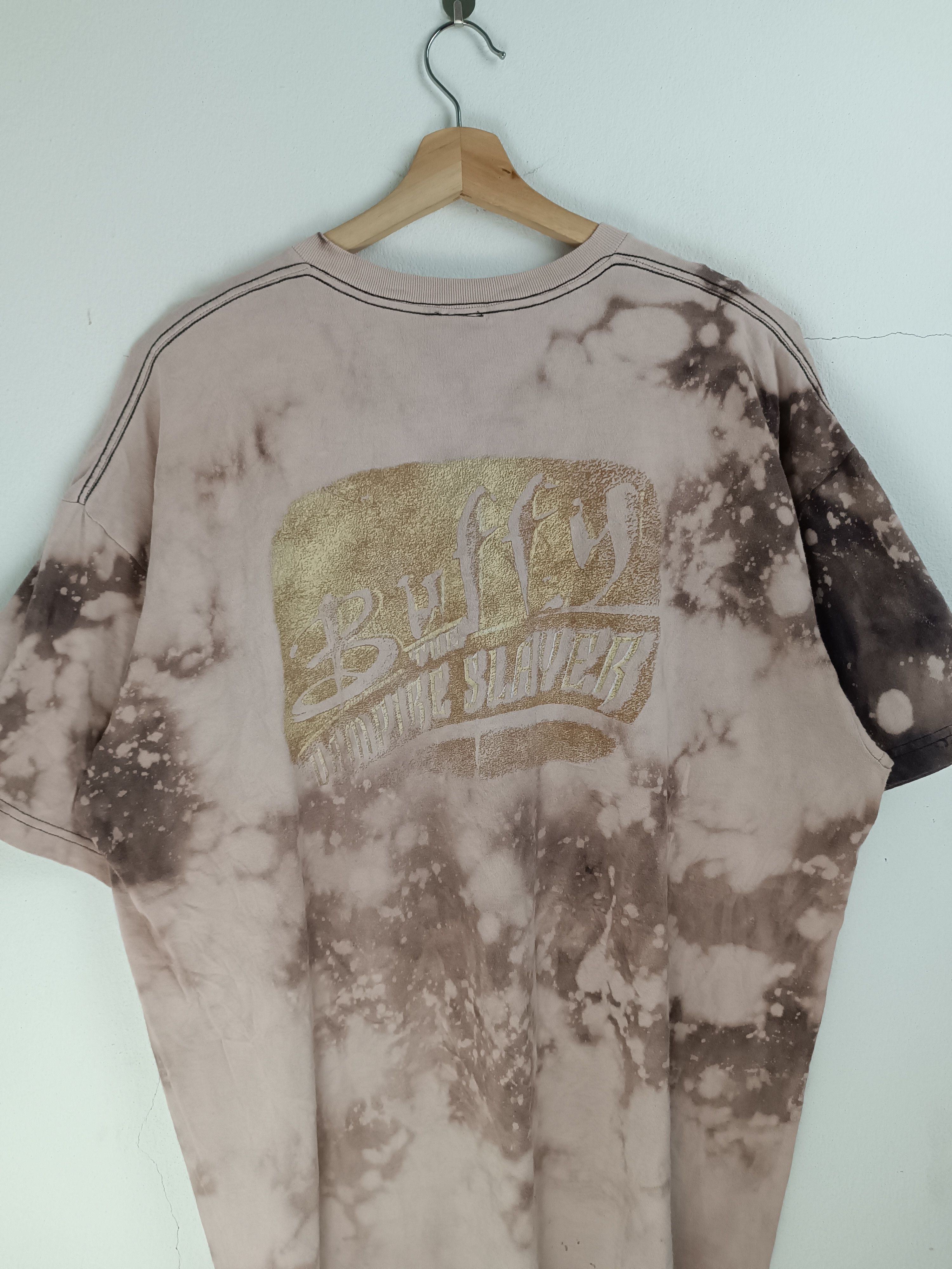 Vintage VINTAGE 90'S BUFFY THE VAMPIRE SLAYER ACID WASH DISTRESSED Size US XXL / EU 58 / 5 - 15 Thumbnail