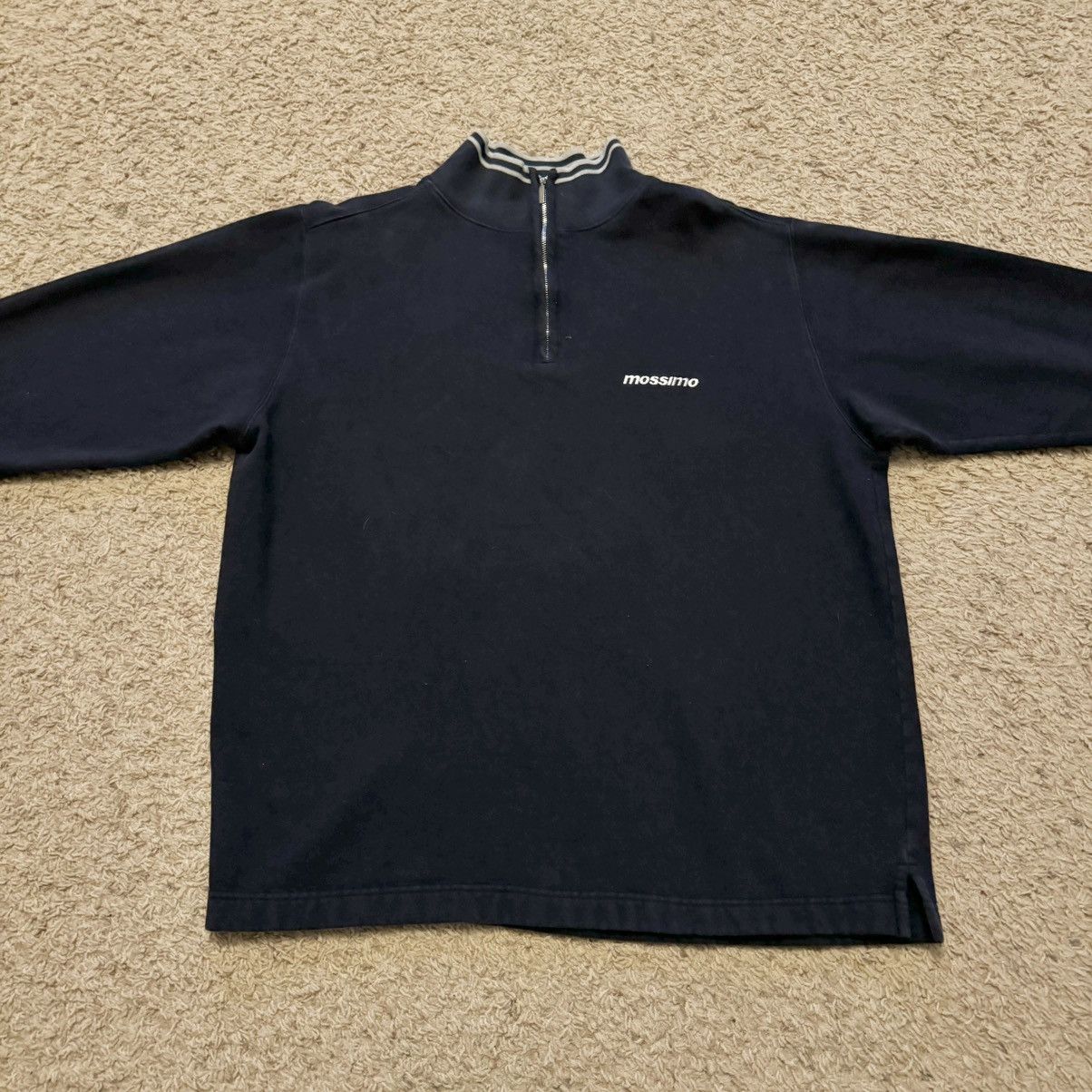 Mossimo VINTAGE MOSSIMO QUARTER ZIP SWEATSHIRT Size US L / EU 52-54 / 3 - 2 Thumbnail