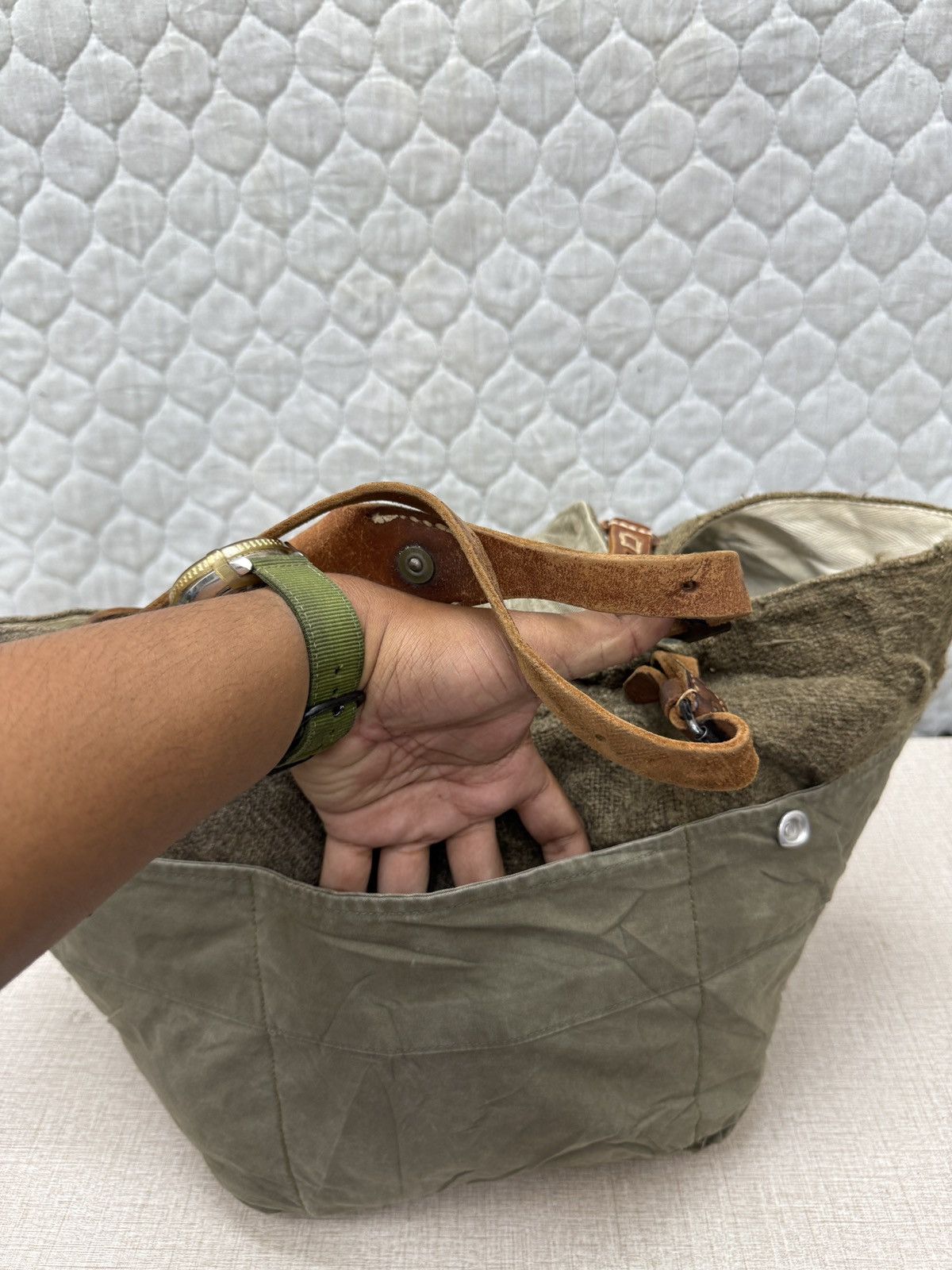 Japanese Brand 💥💥🔥STEALS ARTE POVERA MILITARY BAG Size ONE SIZE - 4 Thumbnail