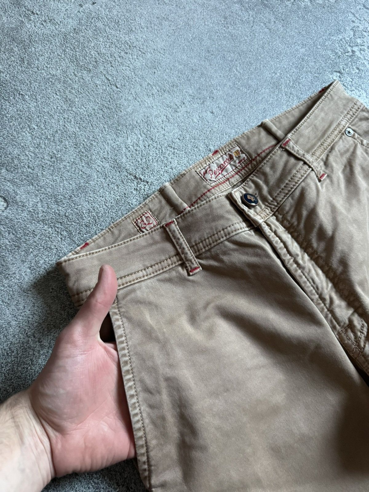 Marco Pescarolo Marco Pescarolo 32size ponza 1 pants trousers chinos jeans Size 24" / US 00 / IT 34 - 10 Thumbnail