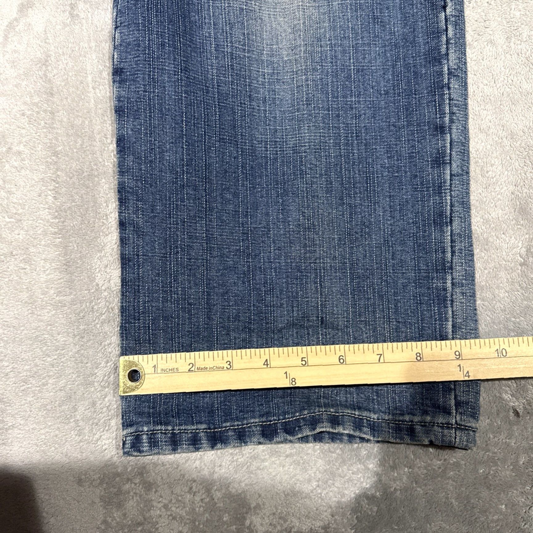 Rocawear VINTAGE Rocawear Embroidered Jeans Men’s 36x34 Wide Leg Hip Hop Baggy Y2K Grunge Jeans Men Size US 36 / EU 52 - 5 Thumbnail
