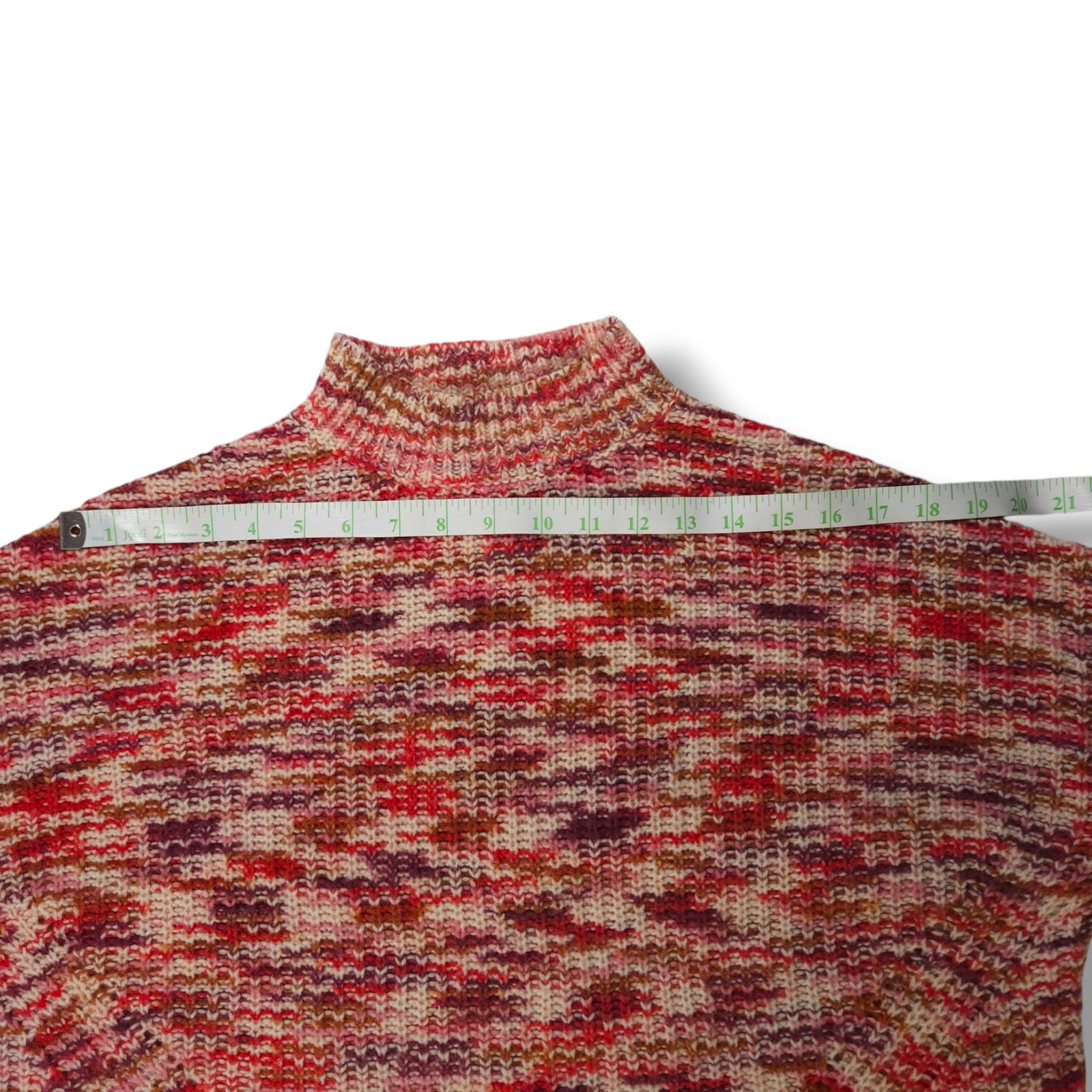 Other EUC Velvet Wool Blend Oversize Mock Neck Sweater Sz. XS Size XS / US 0-2 / IT 36-38 - 8 Thumbnail