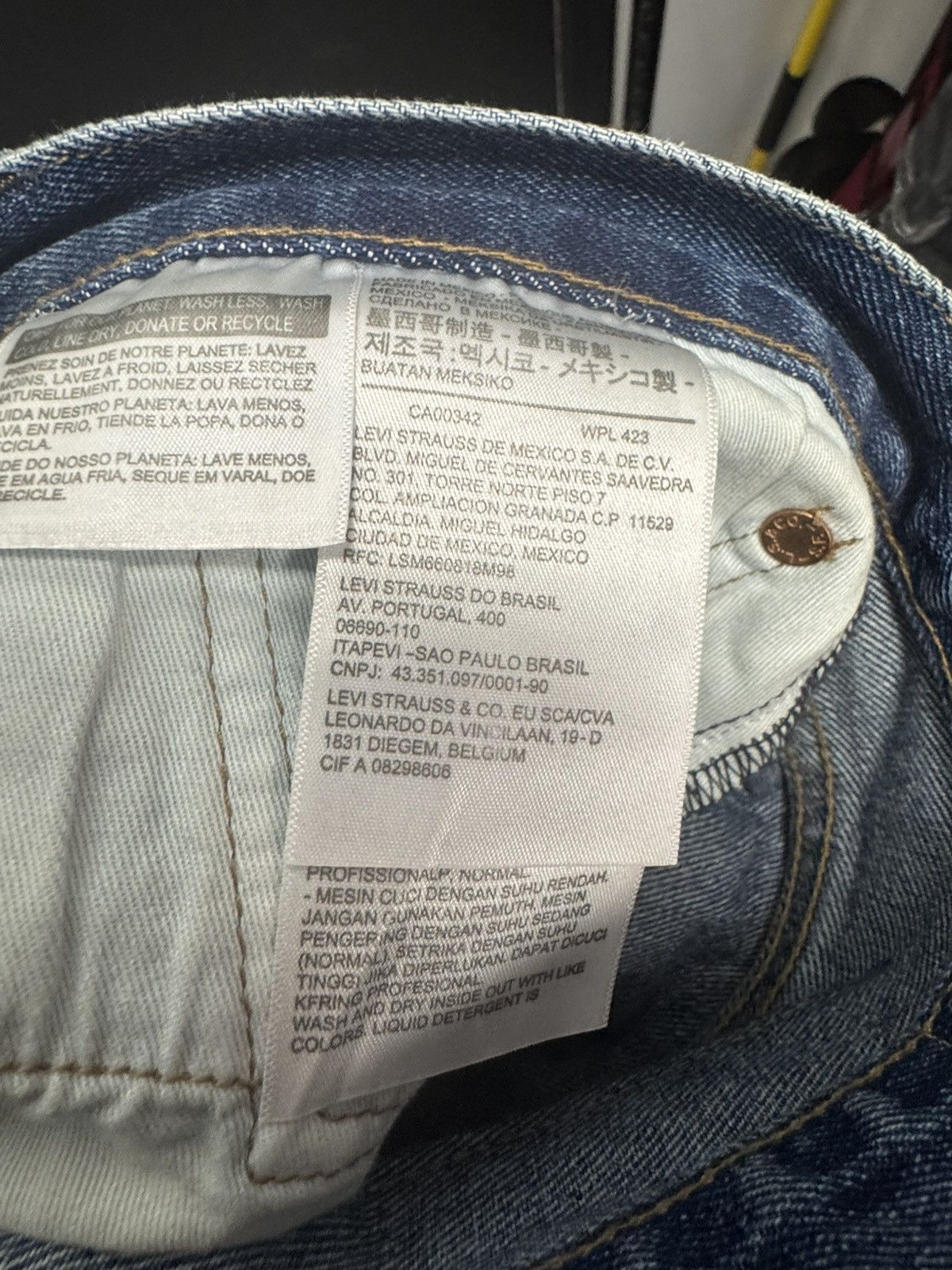 DENIM TEARS Denim Tears Chain Stitched Cotton Wreath Embroidered Jeans Size US 32 / EU 48 - 5 Thumbnail
