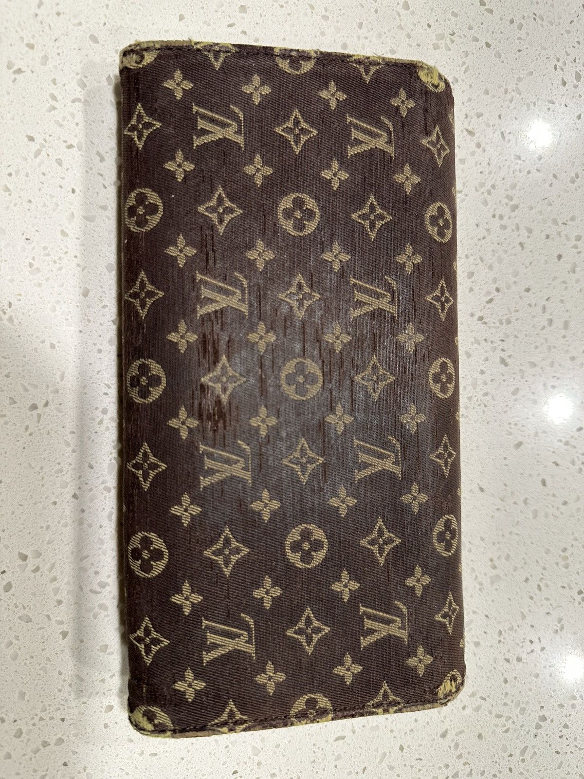 Louis Vuitton LOUISVUITTON SARAH MINILIN MONOGRAM CANVASBIFOLD LONG WALLET Size ONE SIZE - 8 Thumbnail