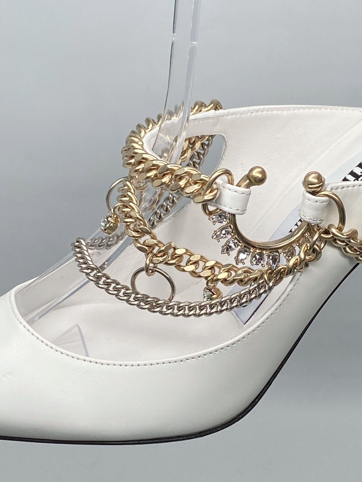 Jimmy Choo Jimmy Choo JEAN PAUL GAULTIER Bing 90MM Mules size 37.5 Size US 7.5 / IT 37.5 - 7 Thumbnail